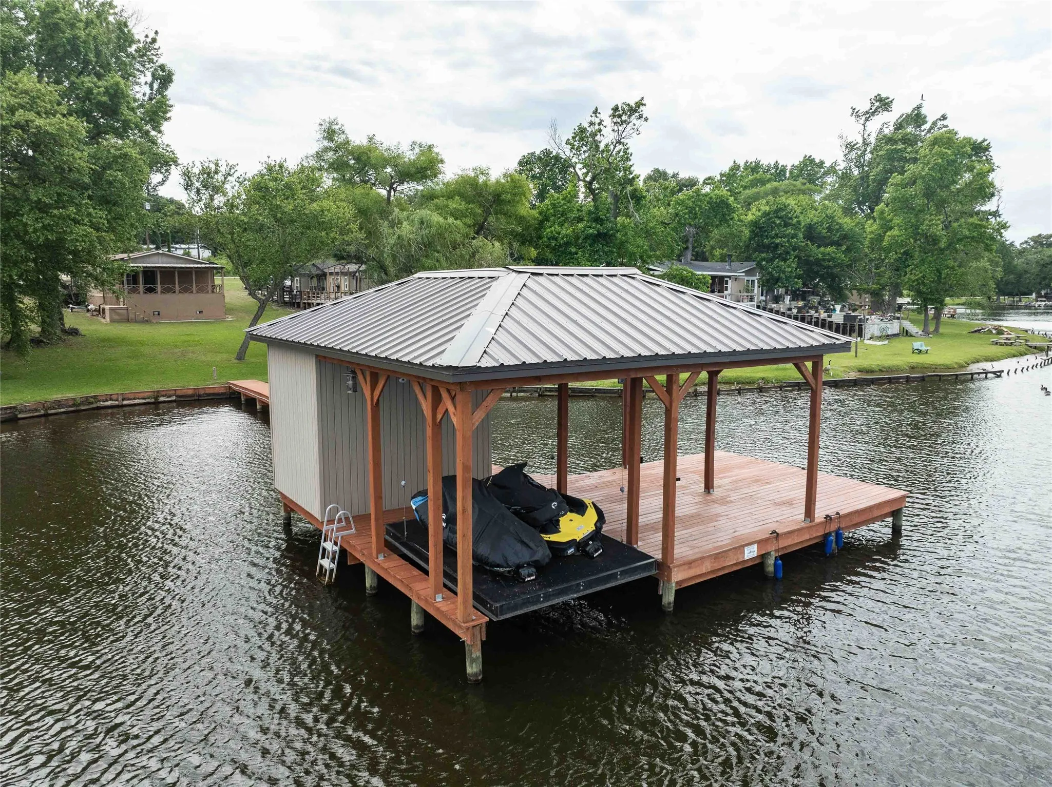 Your future dock and jet ski area
