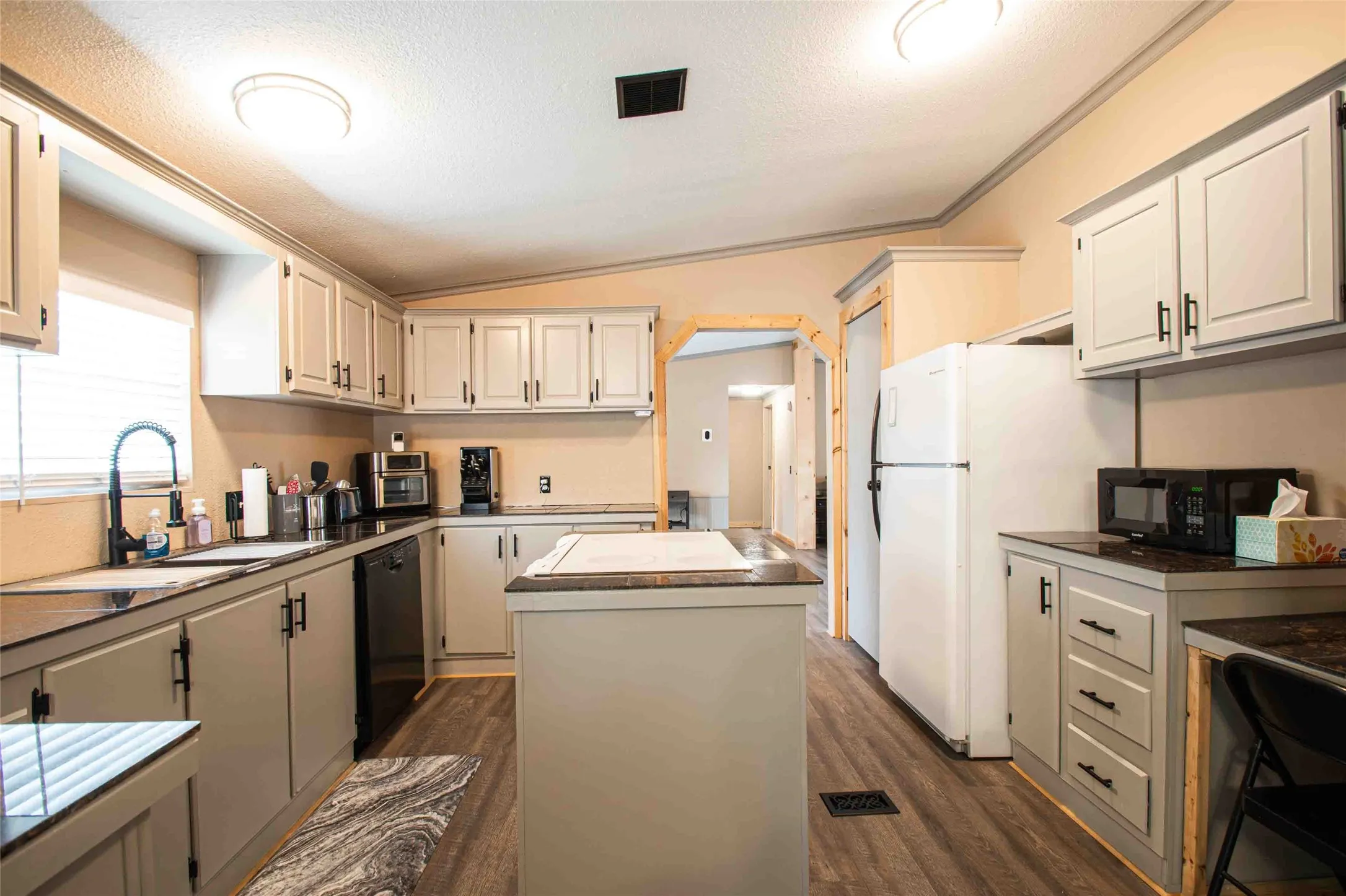 another view of updated kitchen
