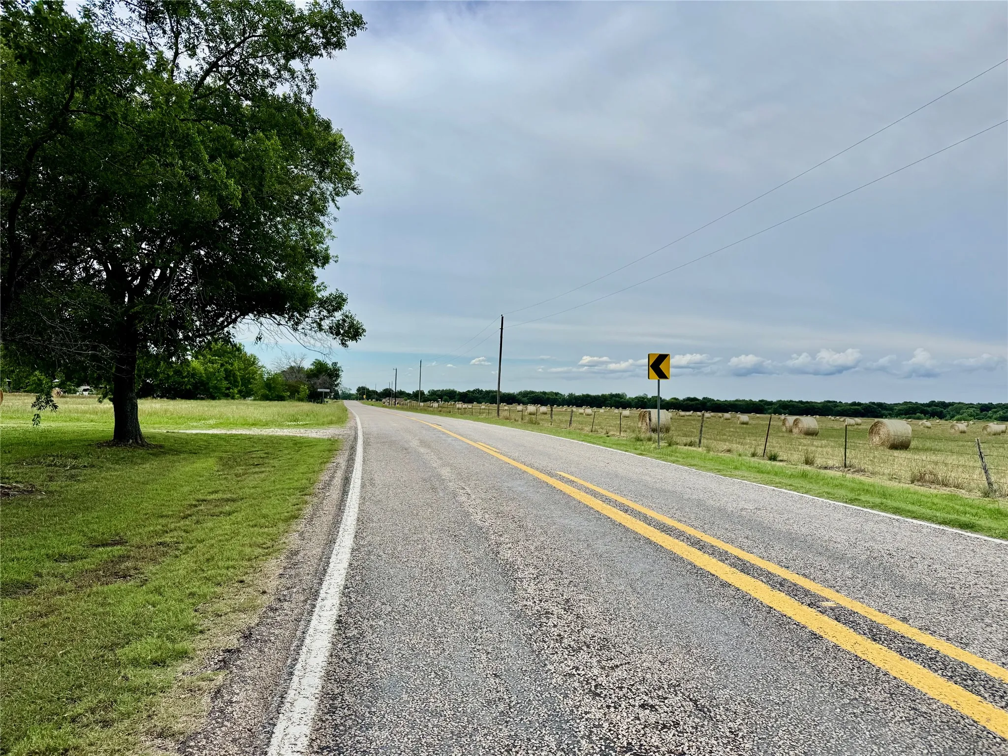 Looking east on Ida Rd.