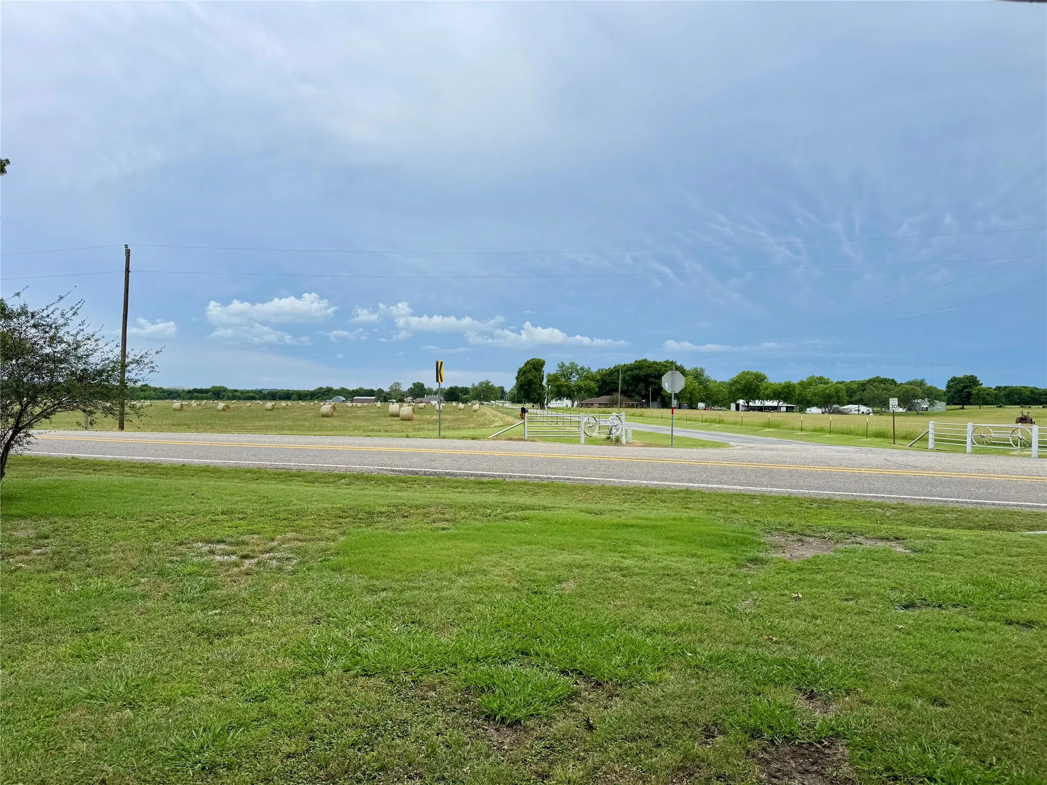 View across the street