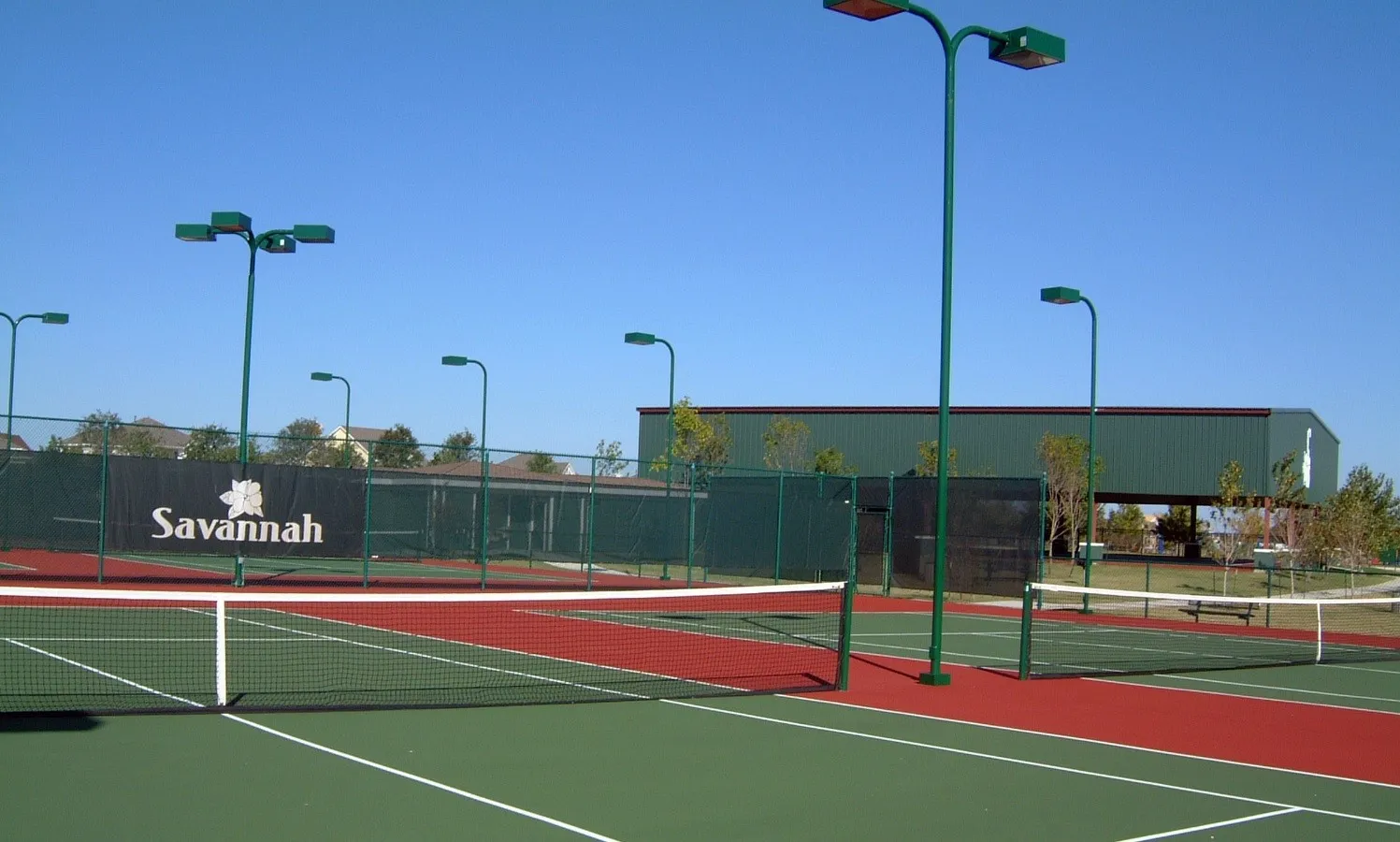 Savannah Tennis courts