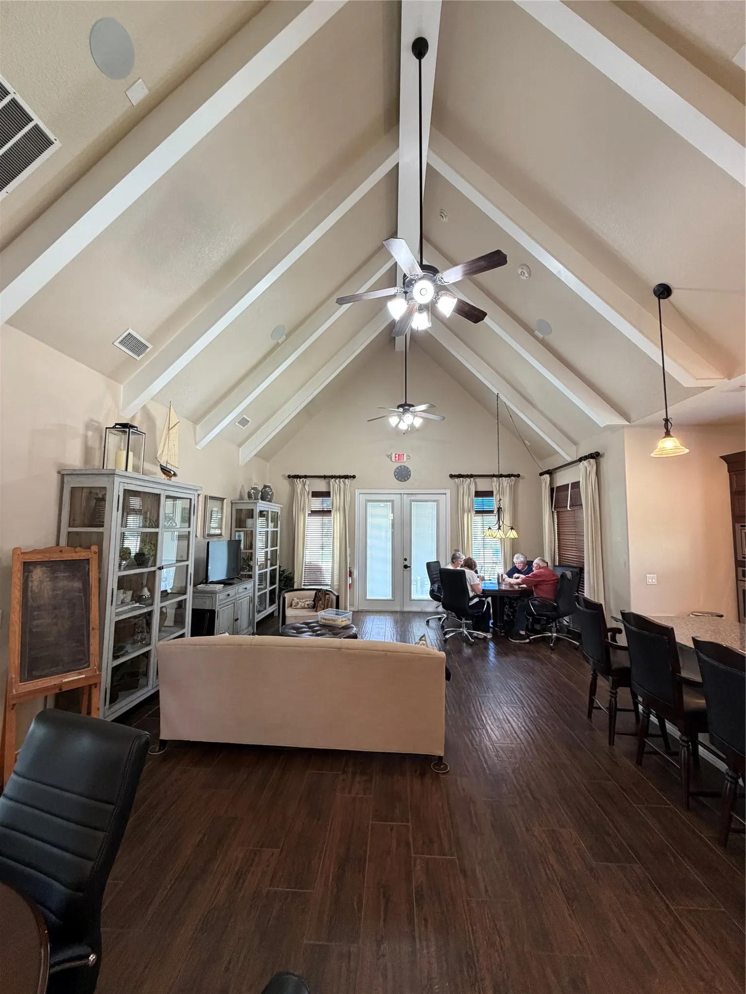 Isabella Clubhouse multipurpose great room.
