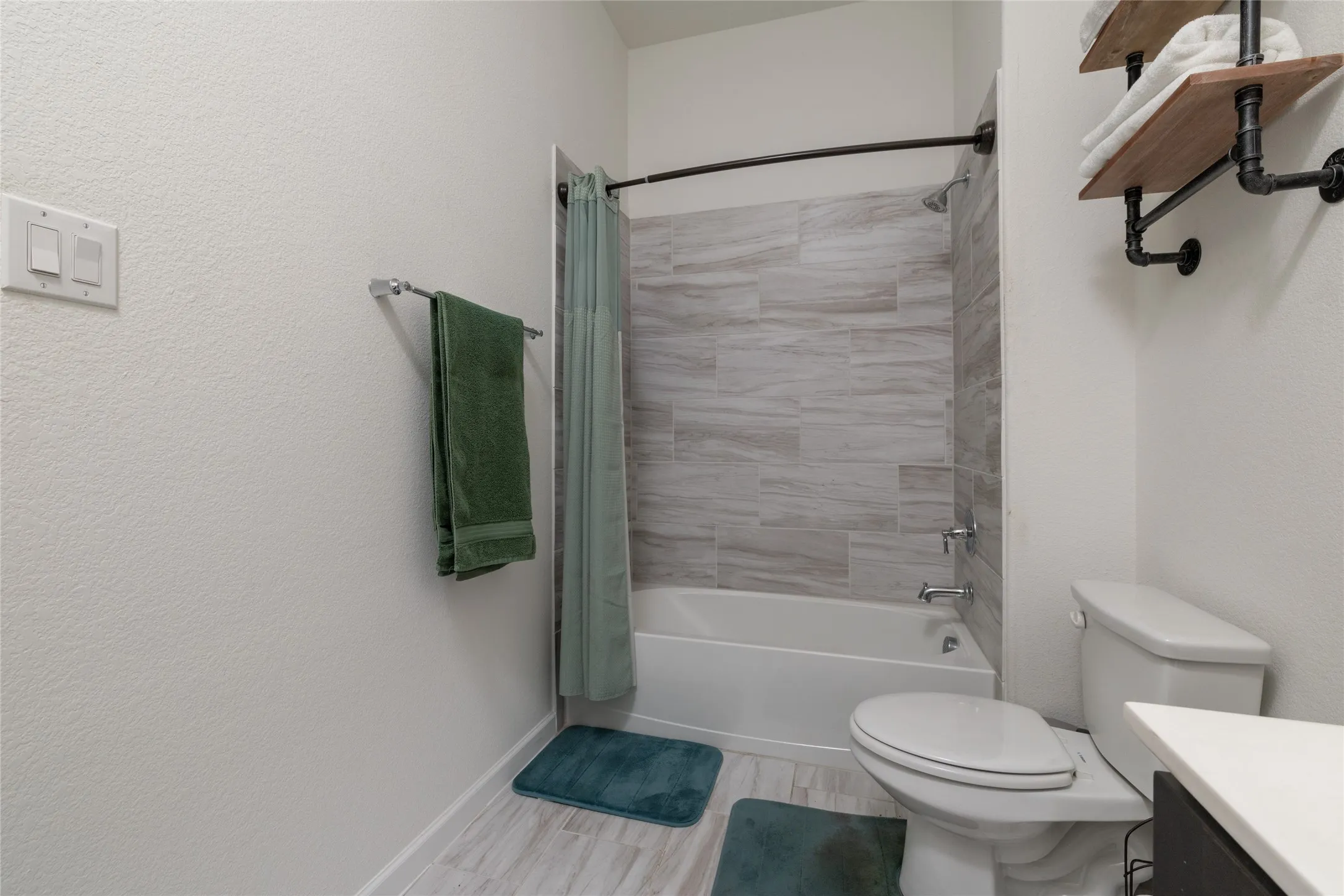 Large hall bathroom
