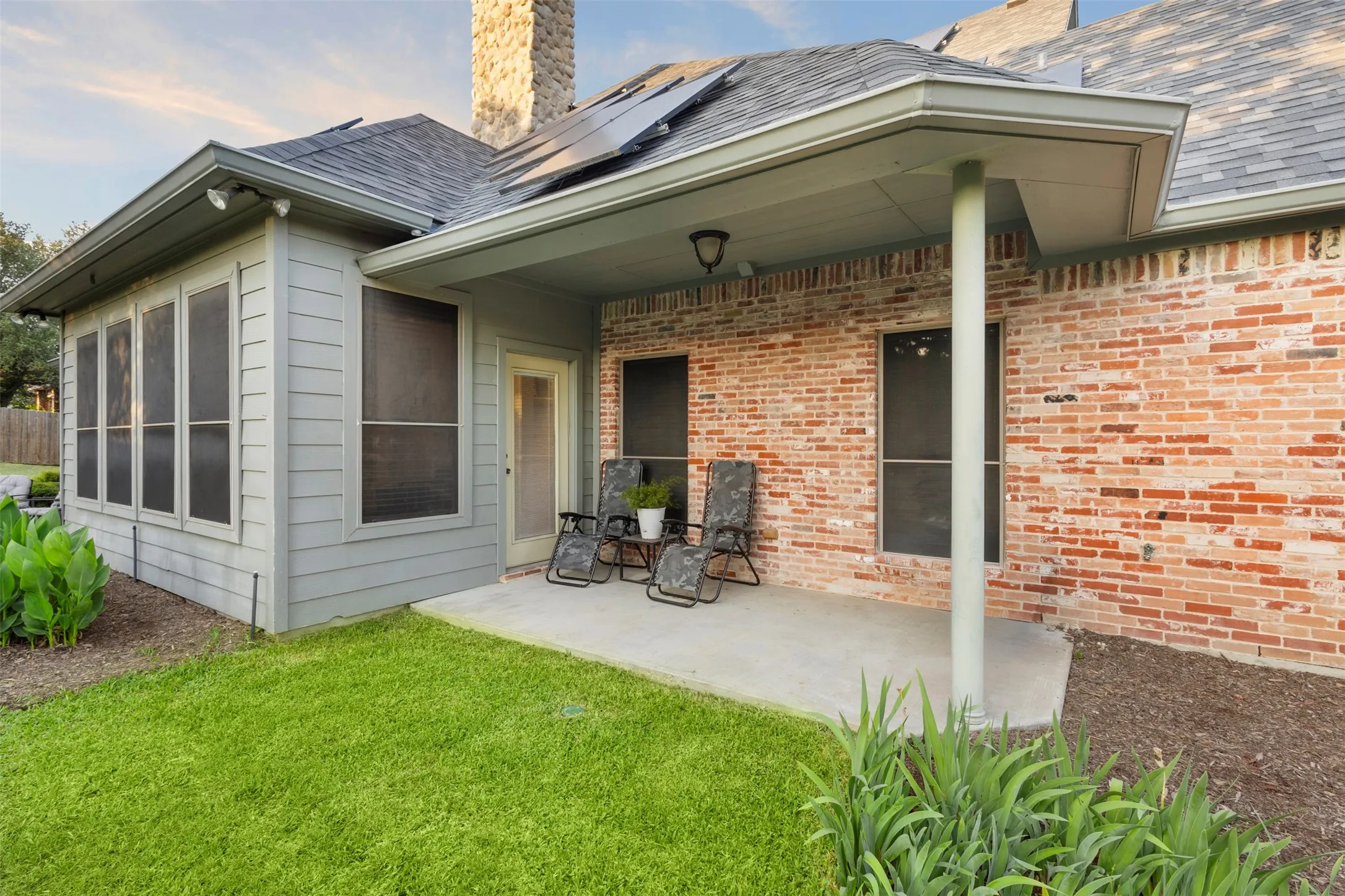 Second patio.  Make your choice on privacy or weather. Choices for everyone.