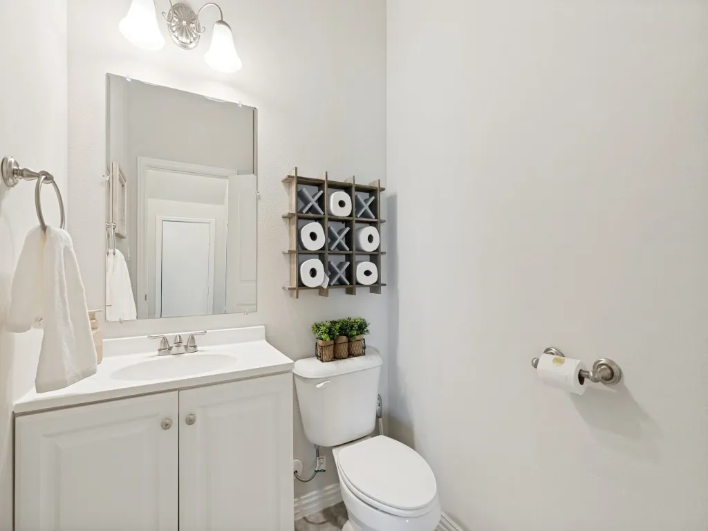 Half bath downstairs