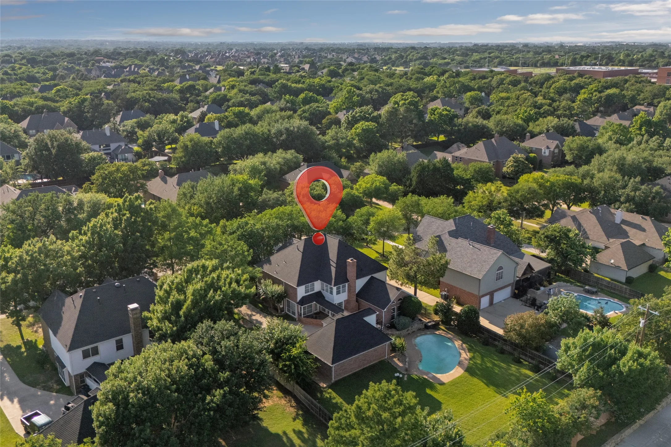 Just a few feet shy of a half acre and close to everything Southlake has to offer!