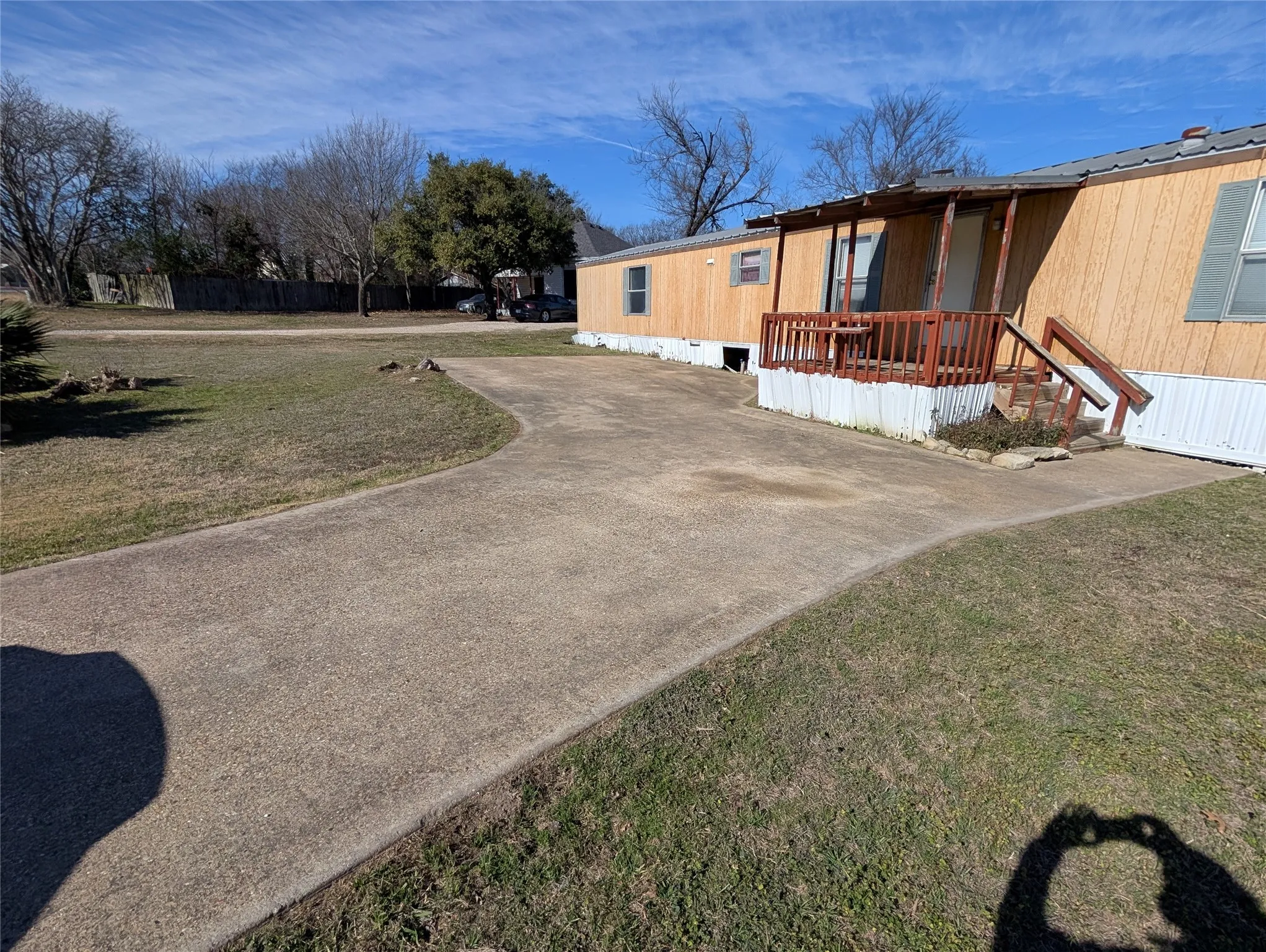 Driveway and Front Porch