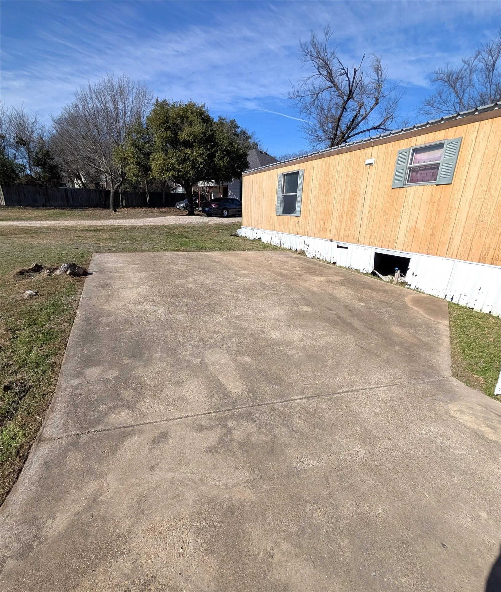 Large Pad for Parking