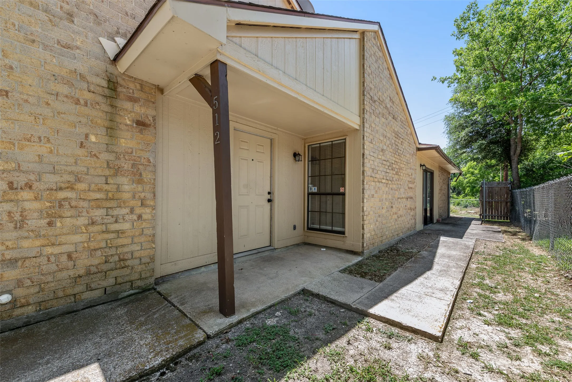 Exterior entry