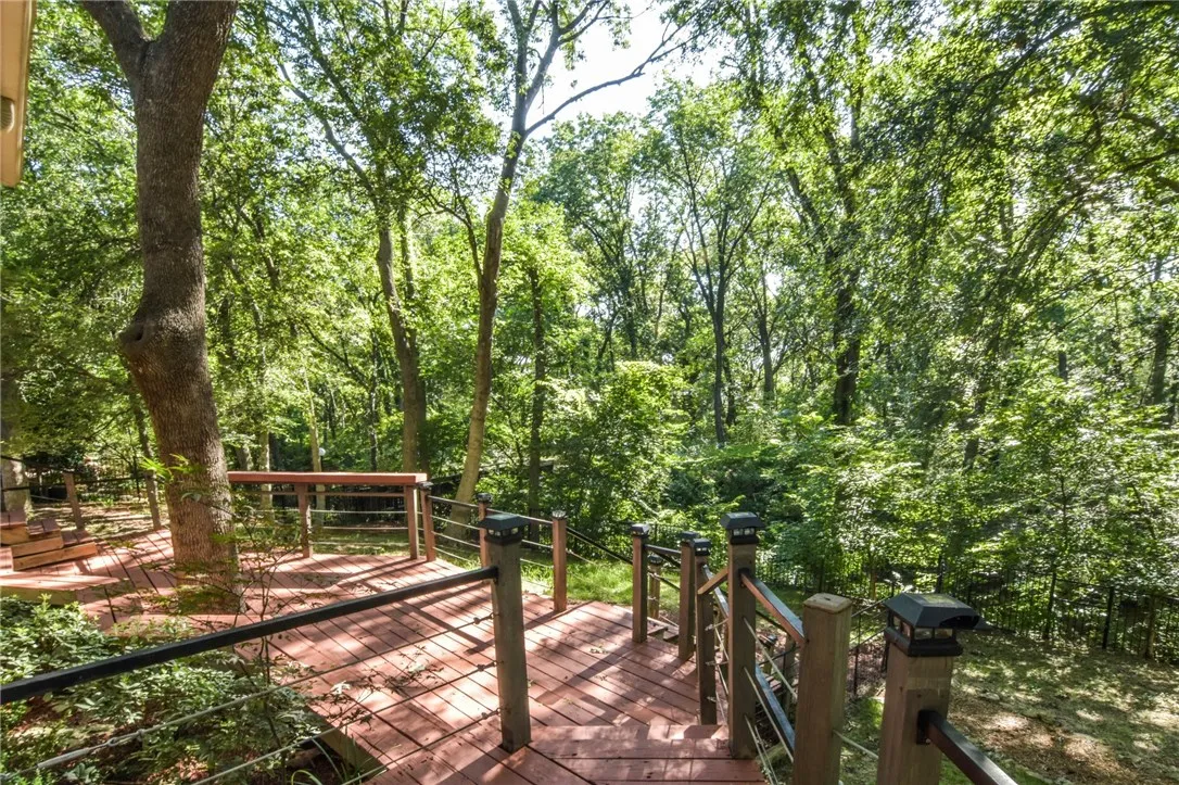 Fabulous deck with great views