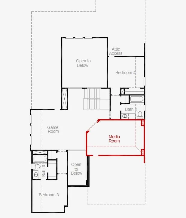 Goodlow Second floor media