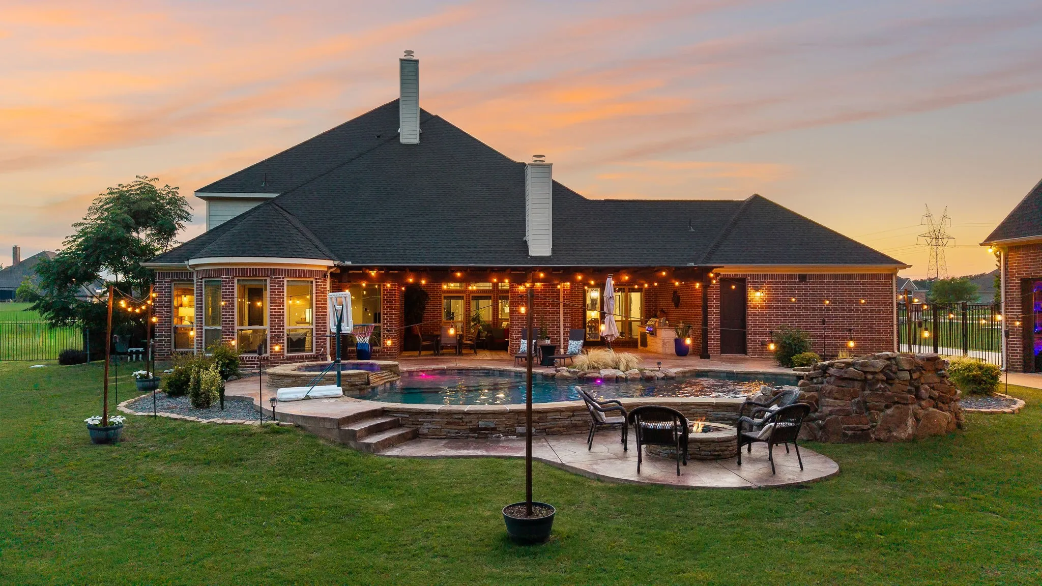 Imagine enjoying every evening here