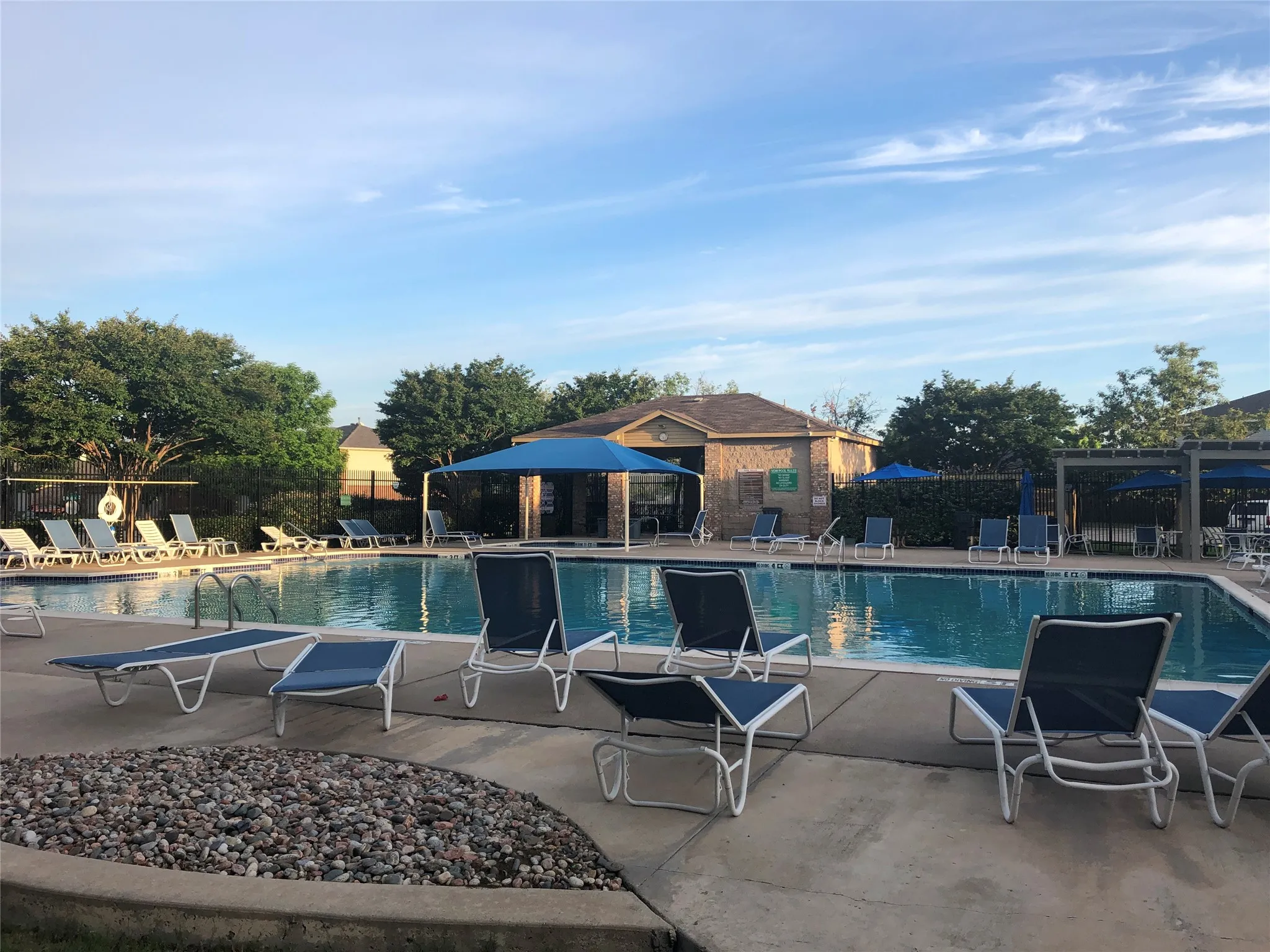View of HOA pool