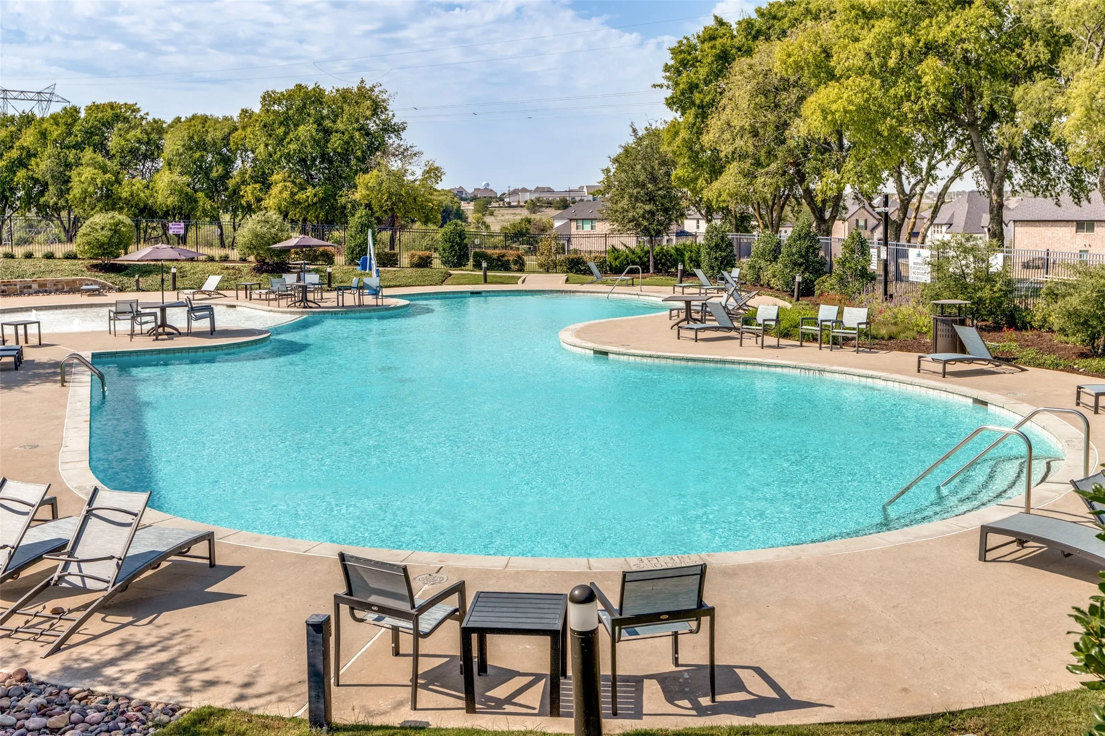 Community Pool with Lounge Area