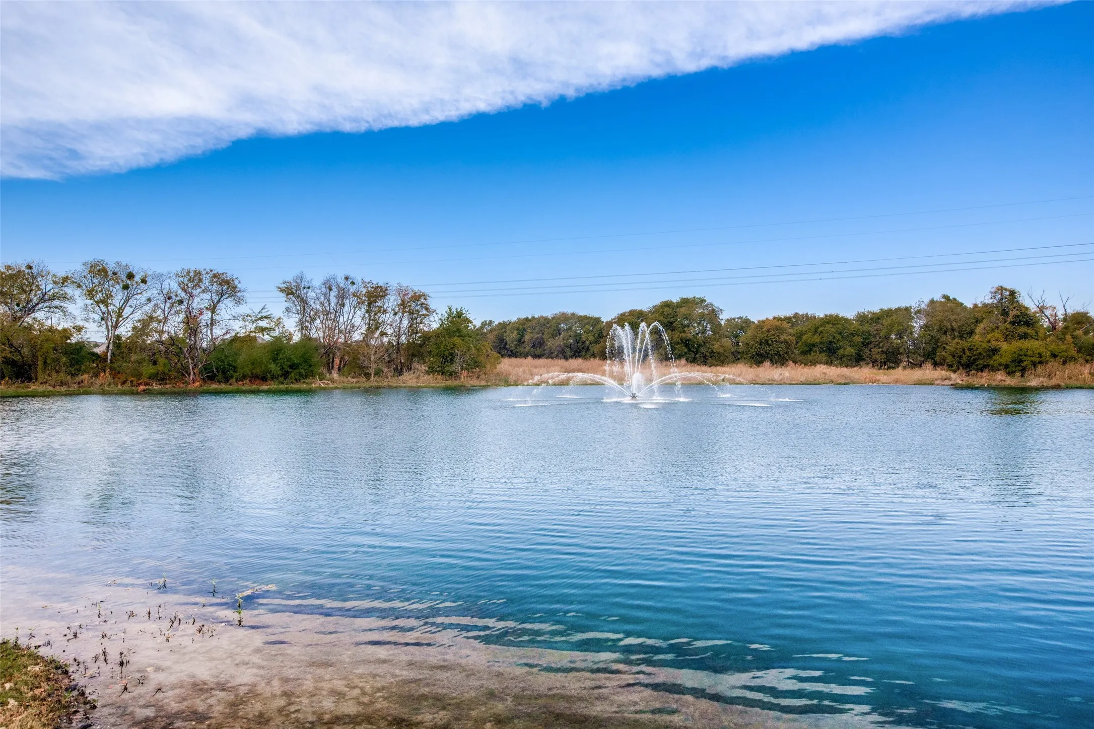 Beautiful Community Lake.