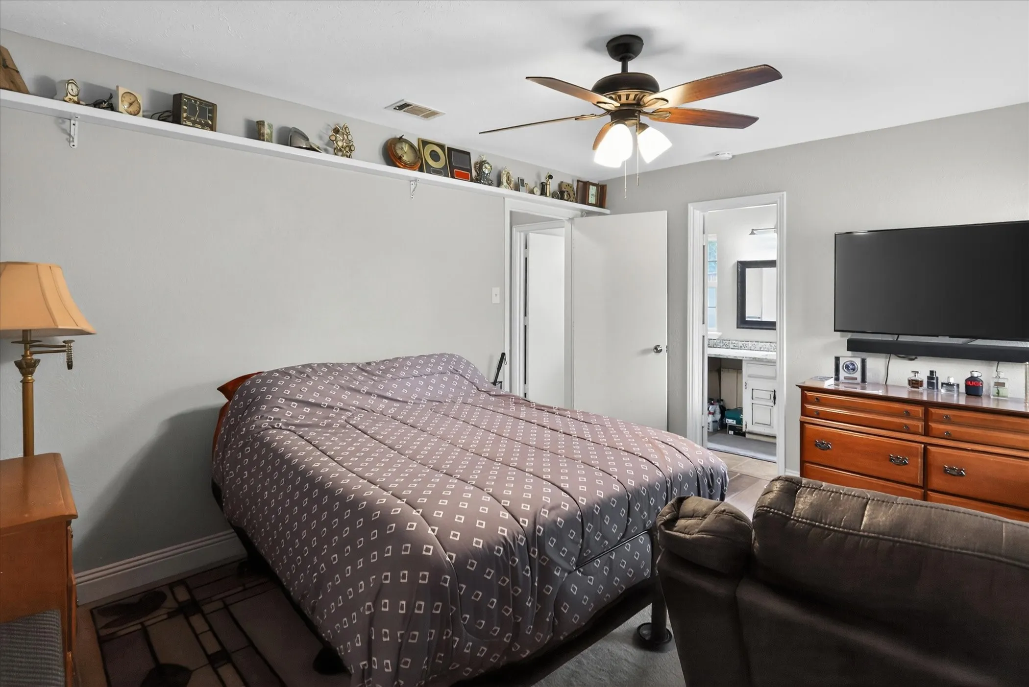 Bedroom 3 with access to bathroom.