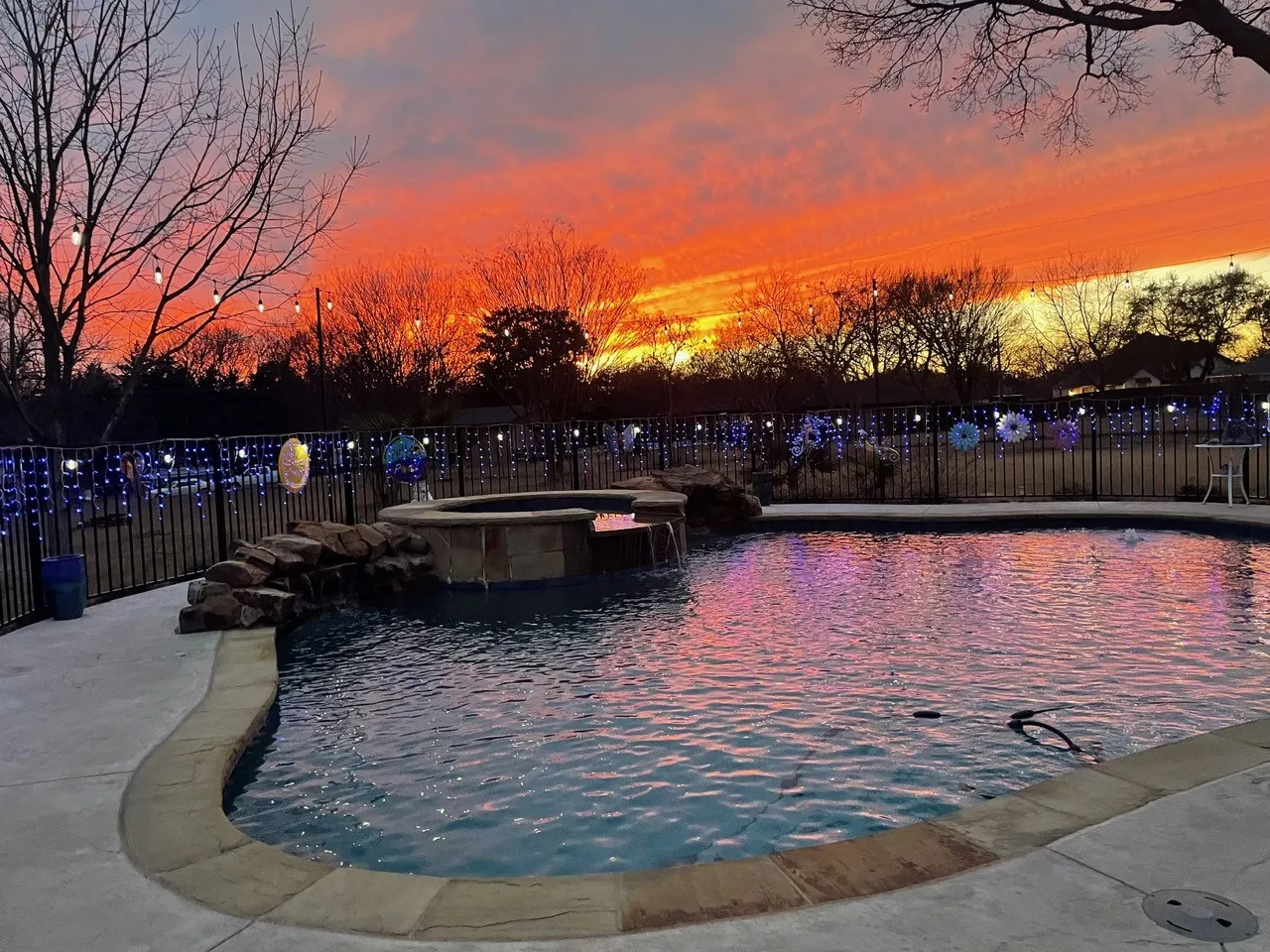 Beautiful sunset views daily.