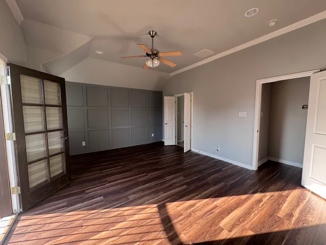 Expansive primary with amazing Juliette Balcony