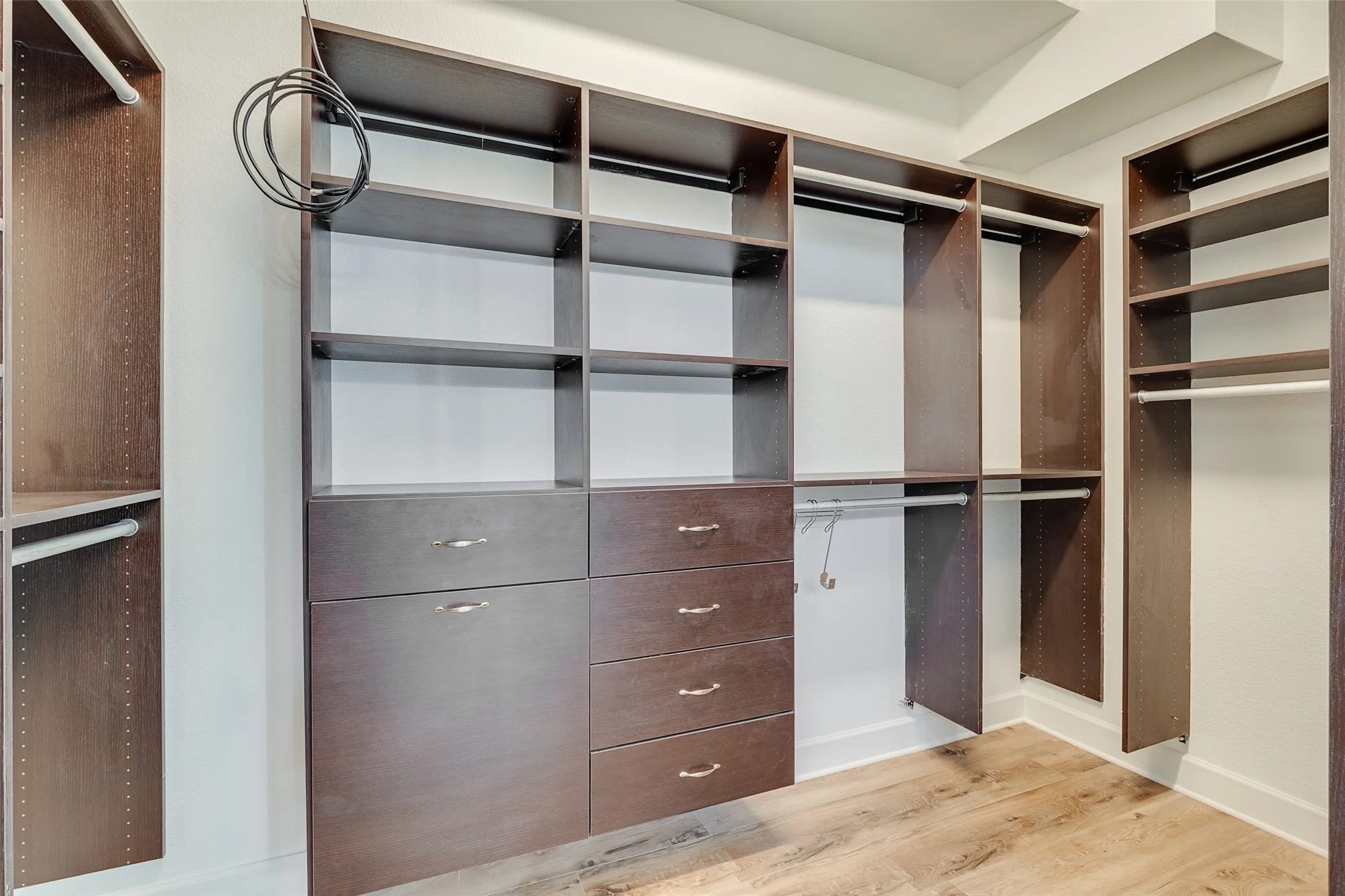 Primary closet