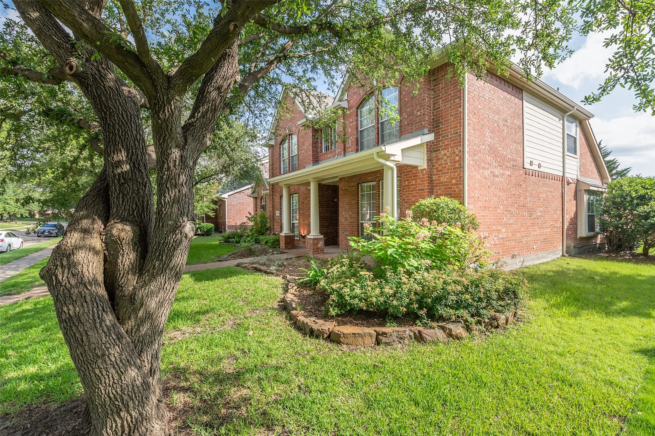 Side view of home