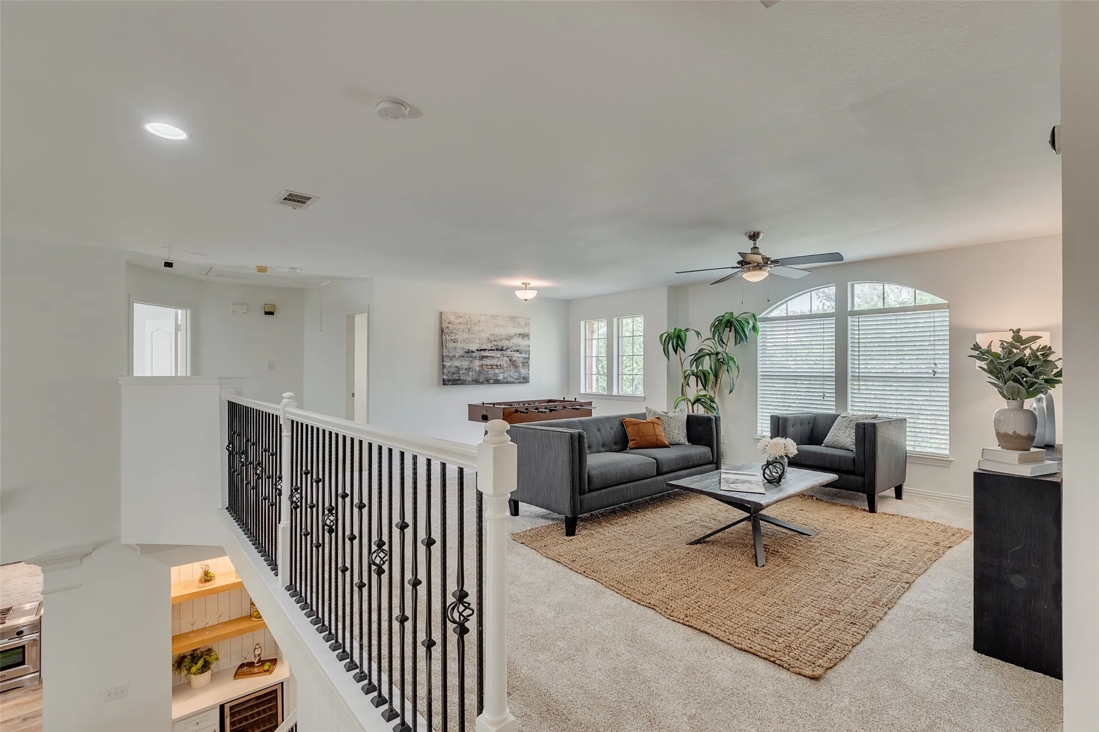 Game room upstairs