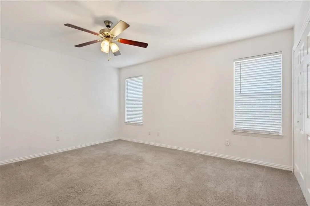 Larger Bedroom connected to bathroom