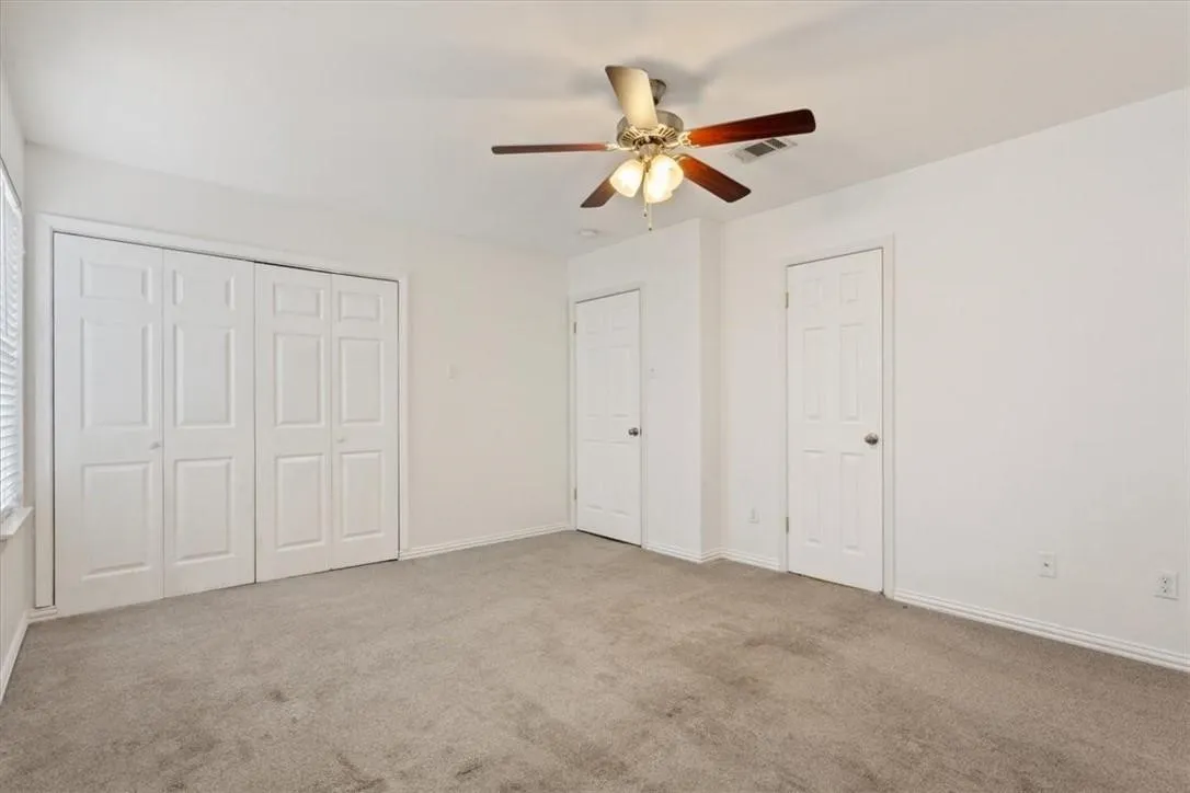 Larger Bedroom connected to bathroom