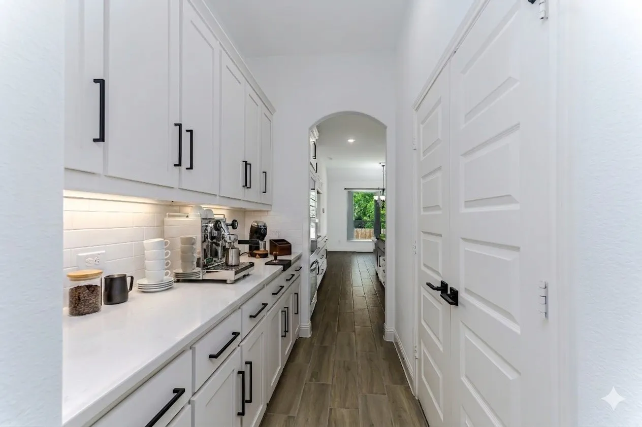 Virtually Staged - Butlers Pantry & Coffee Bar