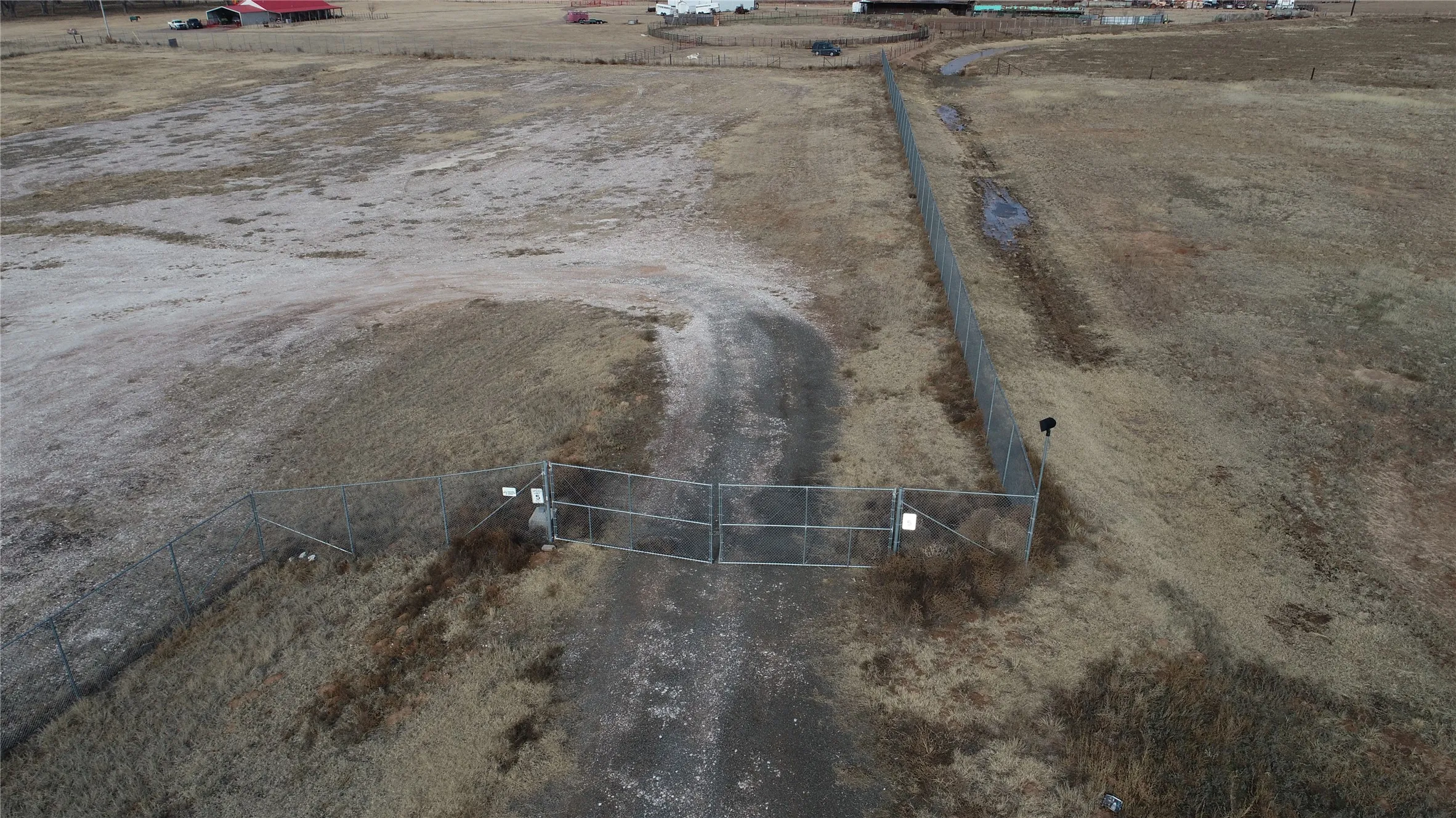 Drone / aerial view with a rural view