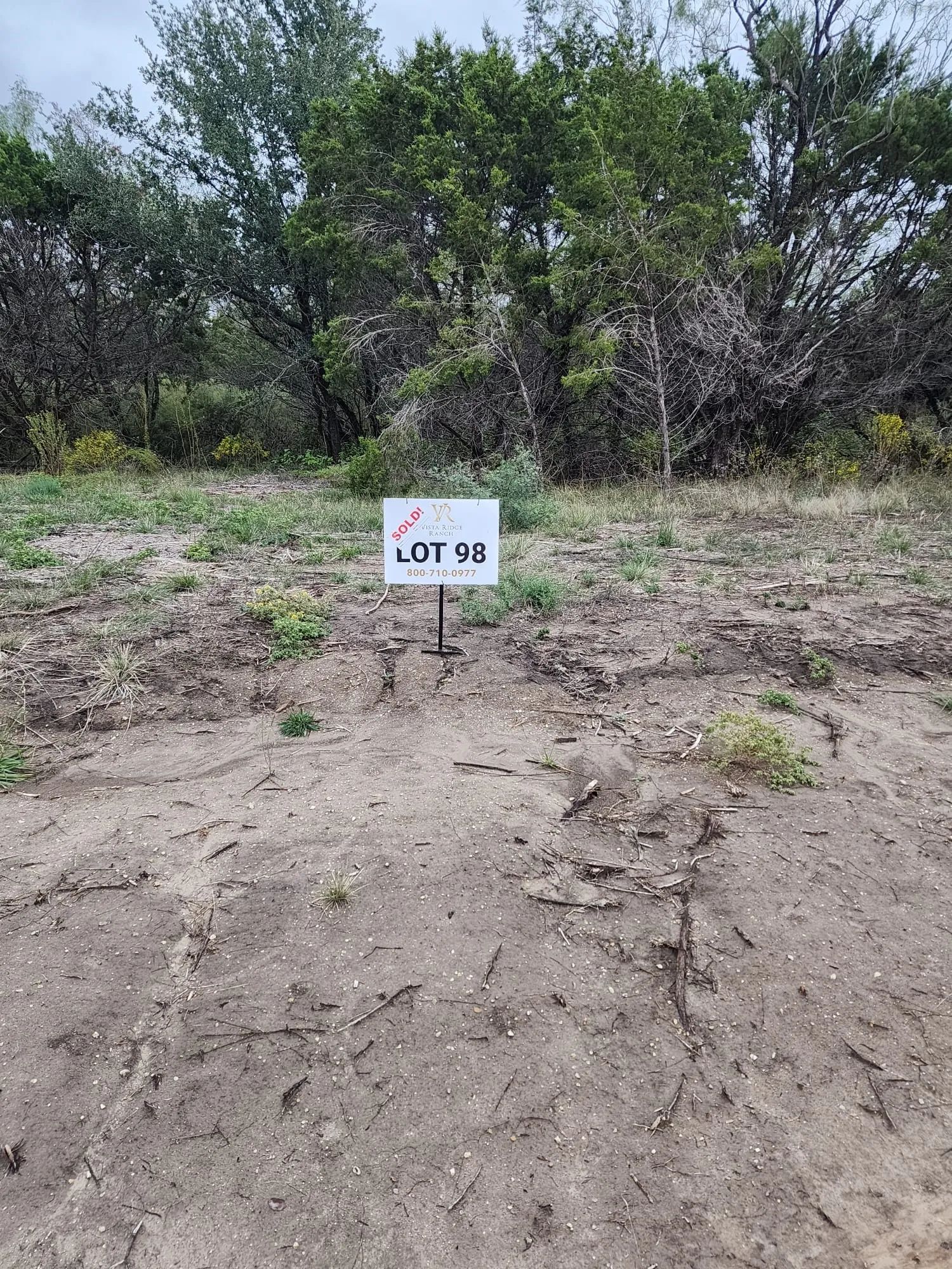 Front View of lot#98