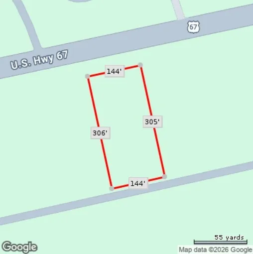 Property Boundary Map. Depicting the property's dimensions: Lot# 102