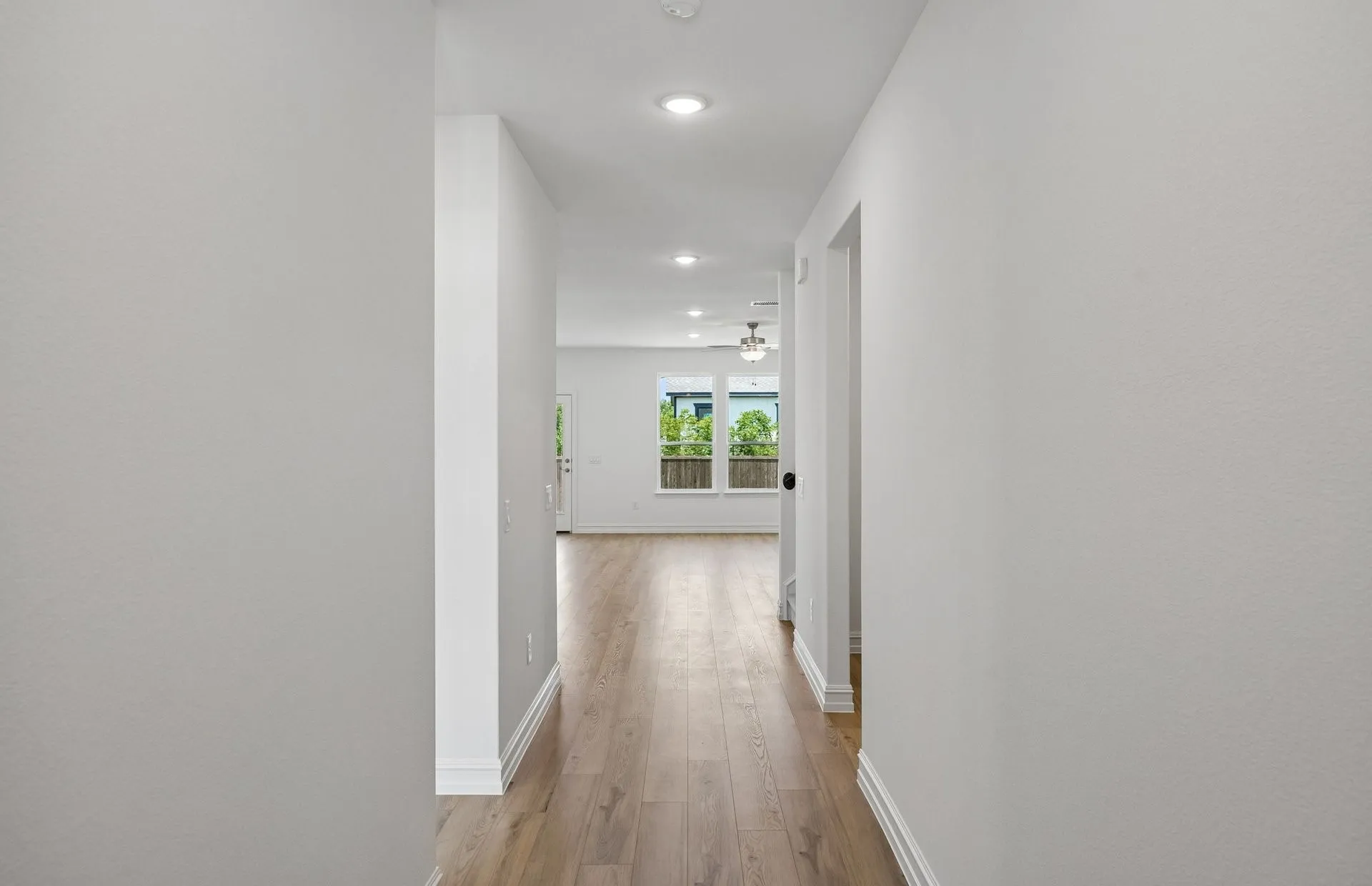 Welcoming entry into home