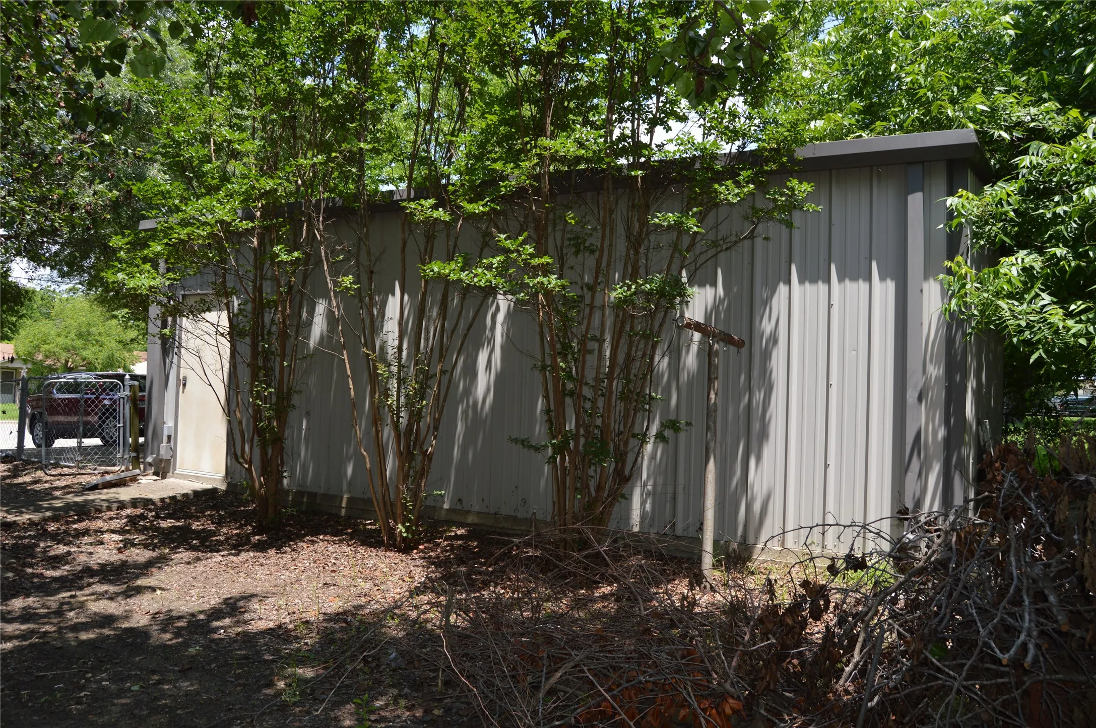 Side of shop