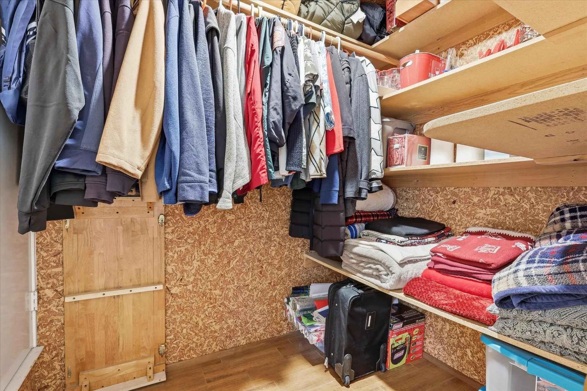 Cedar Closet storage.