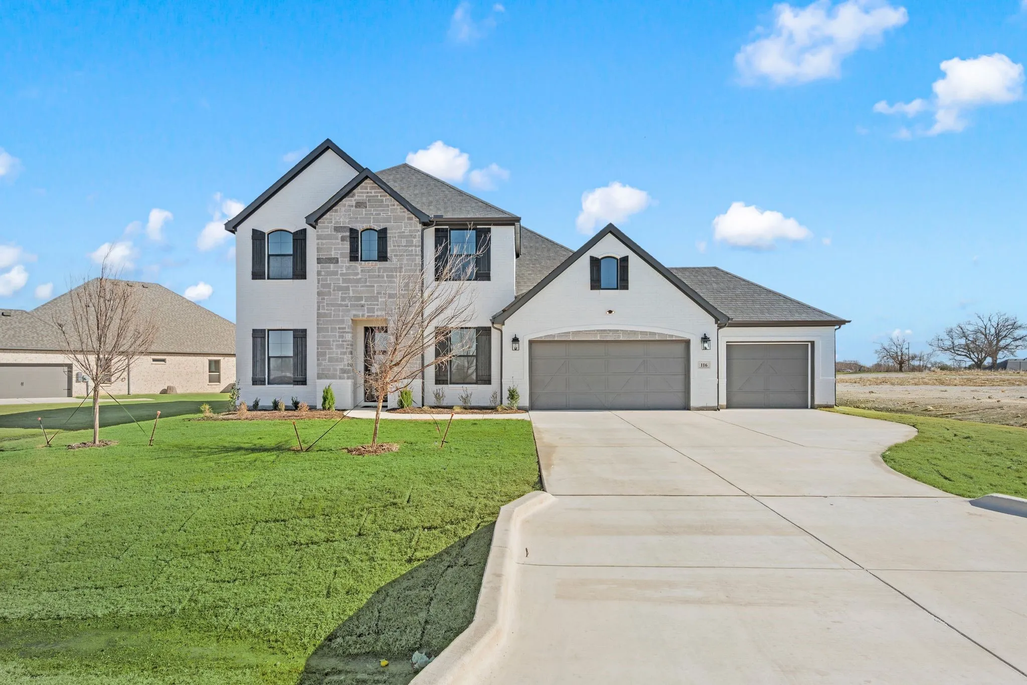 Single Family Residence For Sale in Wise County , 116 Evanston Court, New Fairview, Texas 76078, 4 Bedroom, 3 Bathroom, 3 Garage spaces, 3,055 Sqft, built in 2026, Price $640,000, mls#21282648, Real Estate Agent in New Fairview, Homes For Sale in Wise county, Homes For Sale in New Fairview, Realtor in New Fairview Texas, Real Estate Brokerage Independent Realty Texas, Luminita Cordes Realtor