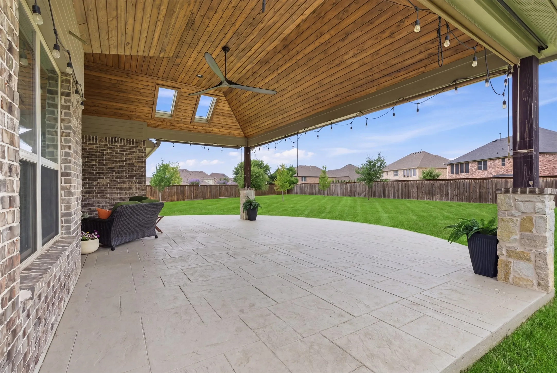 Patio terrace