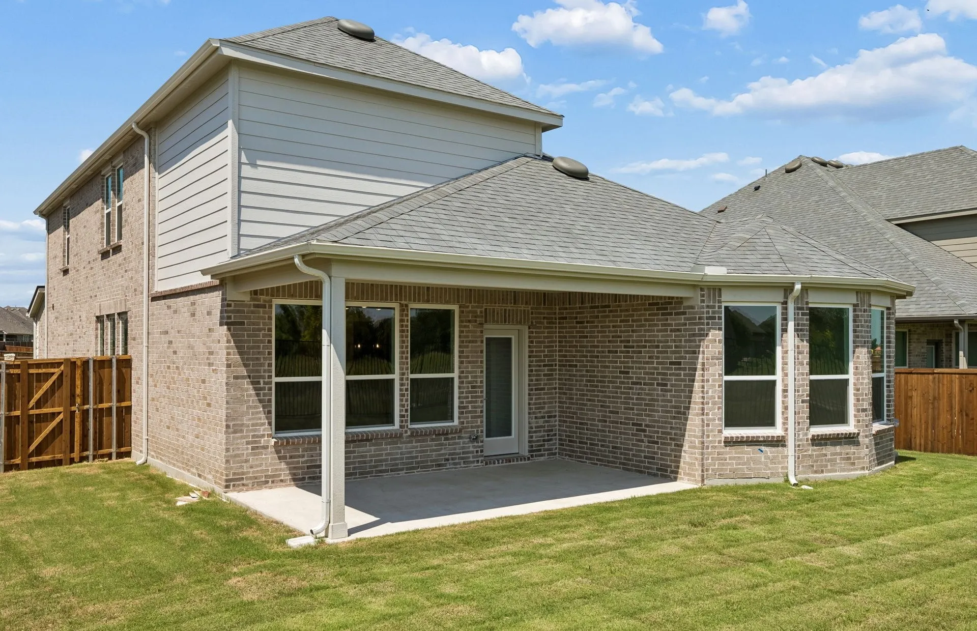 Covered patio