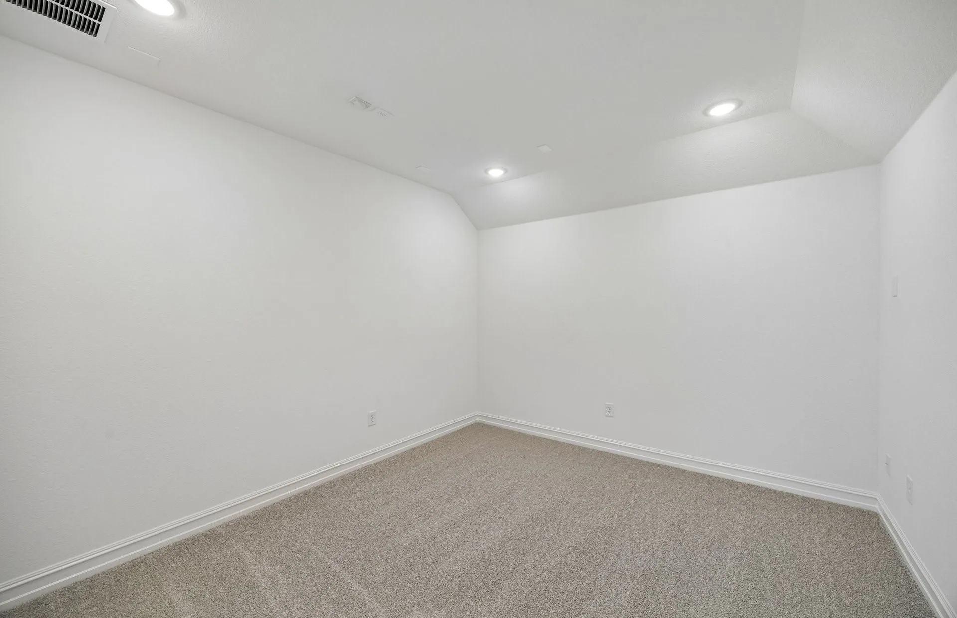 Media room on second floor