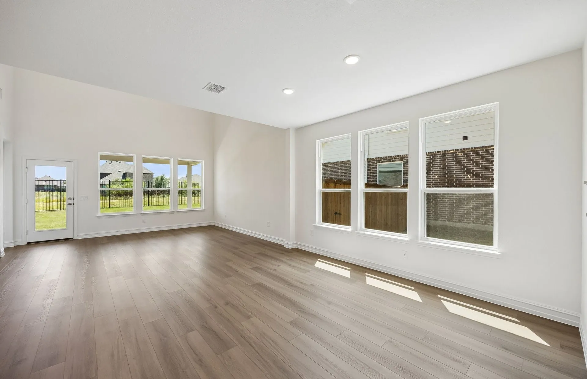 Spacious main living areas