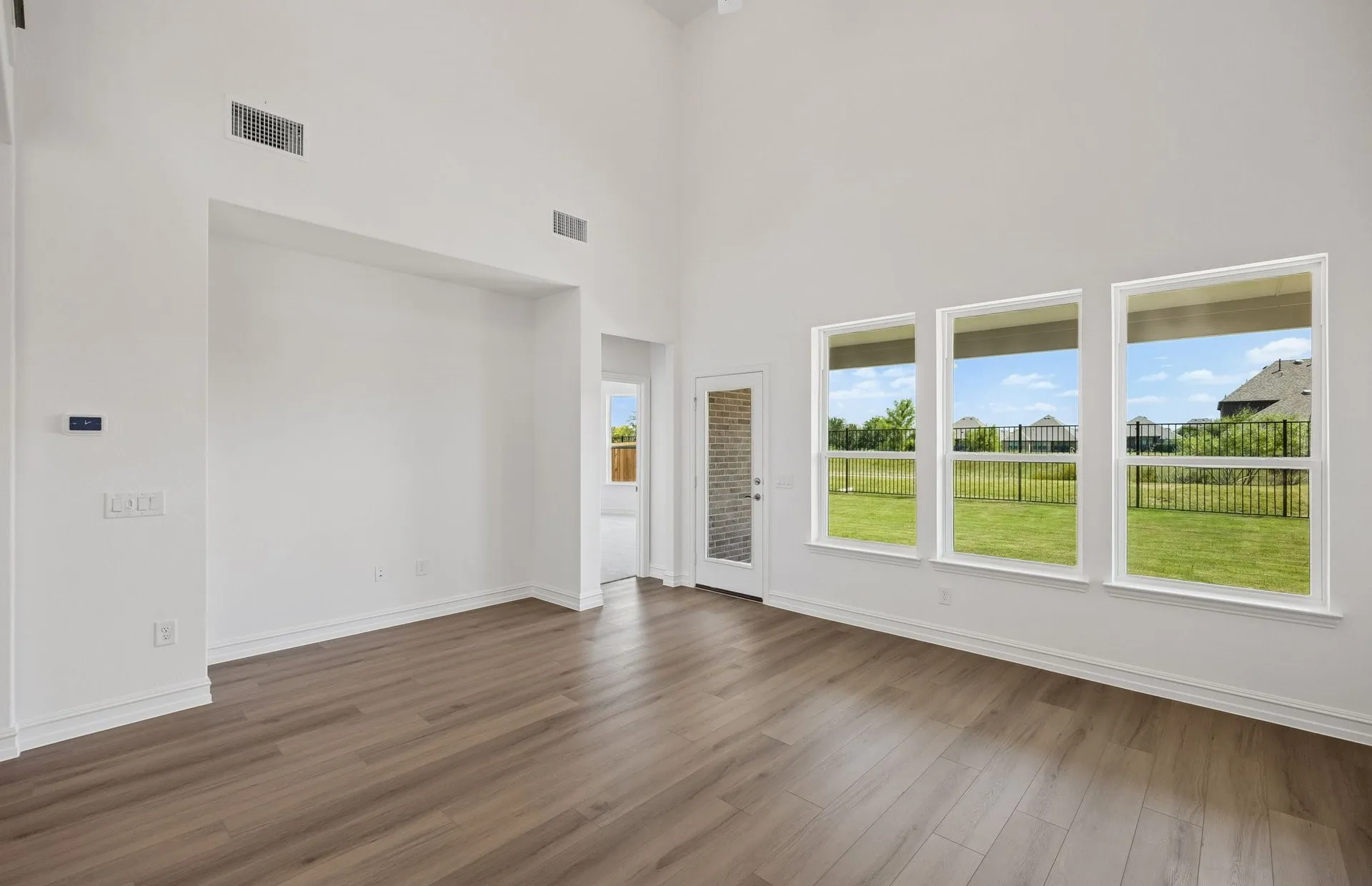 Spacious gathering room