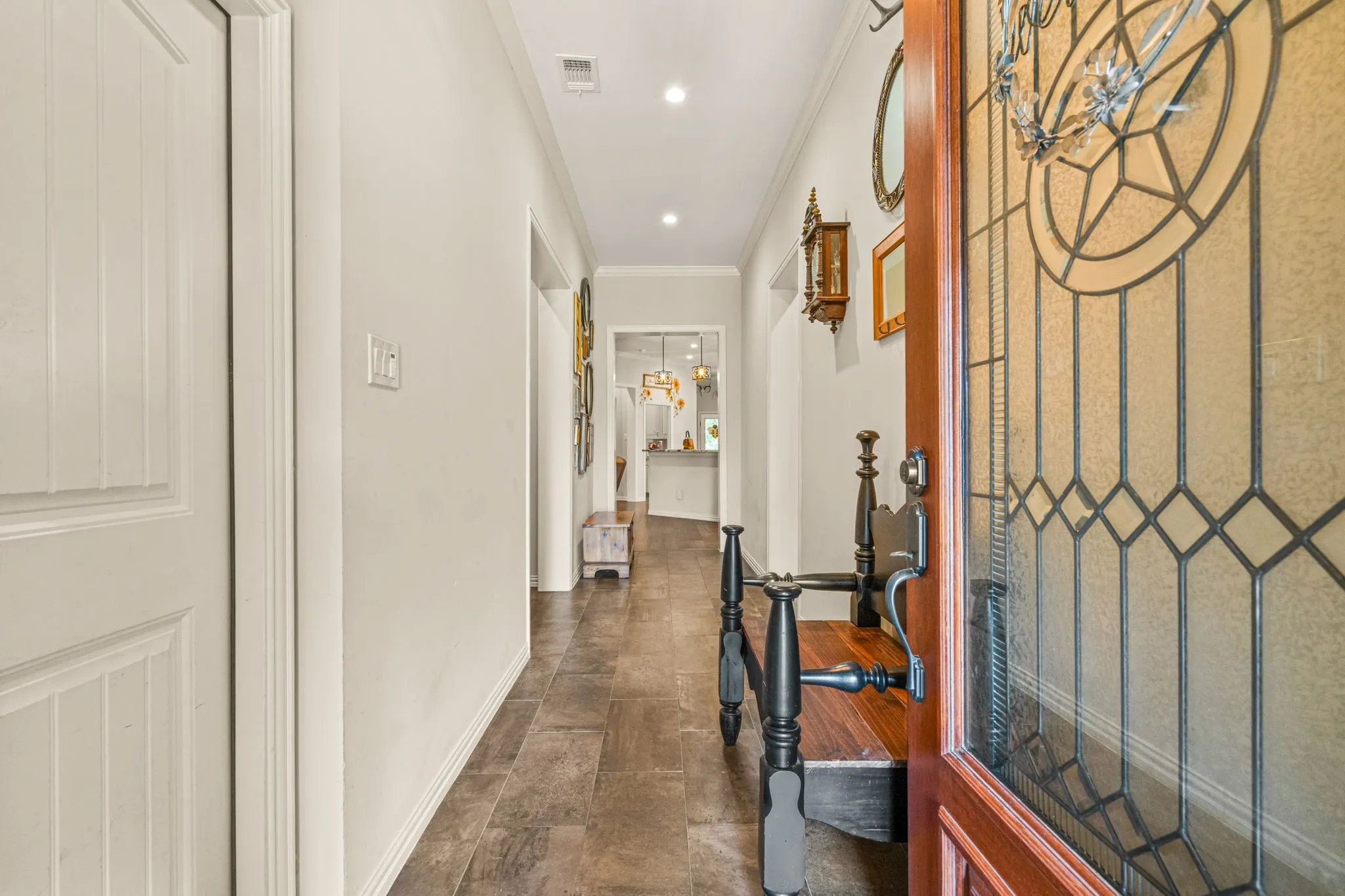 Front Hall looking into the home
