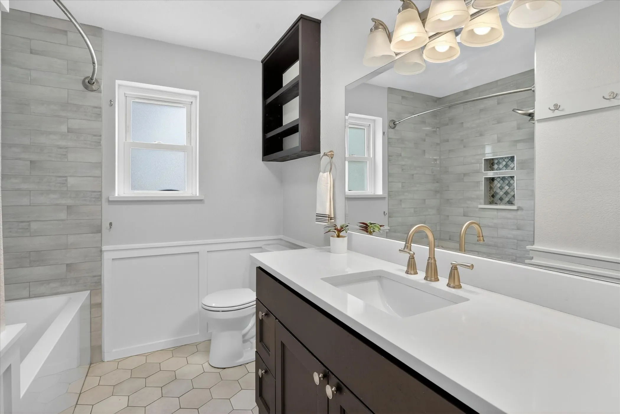 Updated Second Bathroom