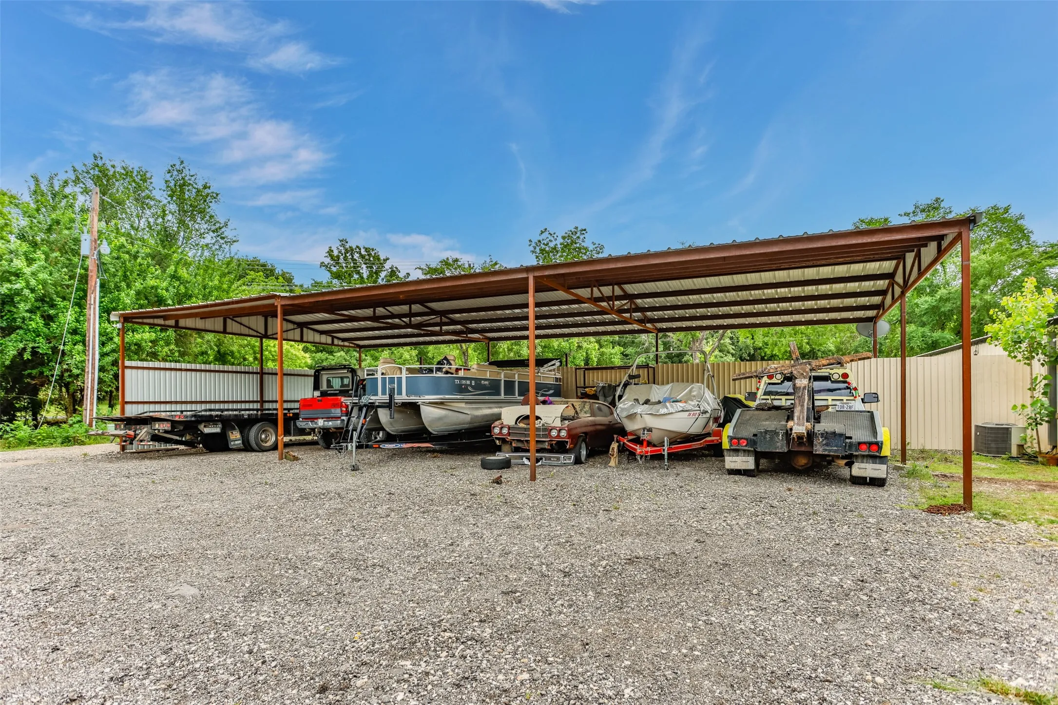 30 x 60 Metal-top parking structure