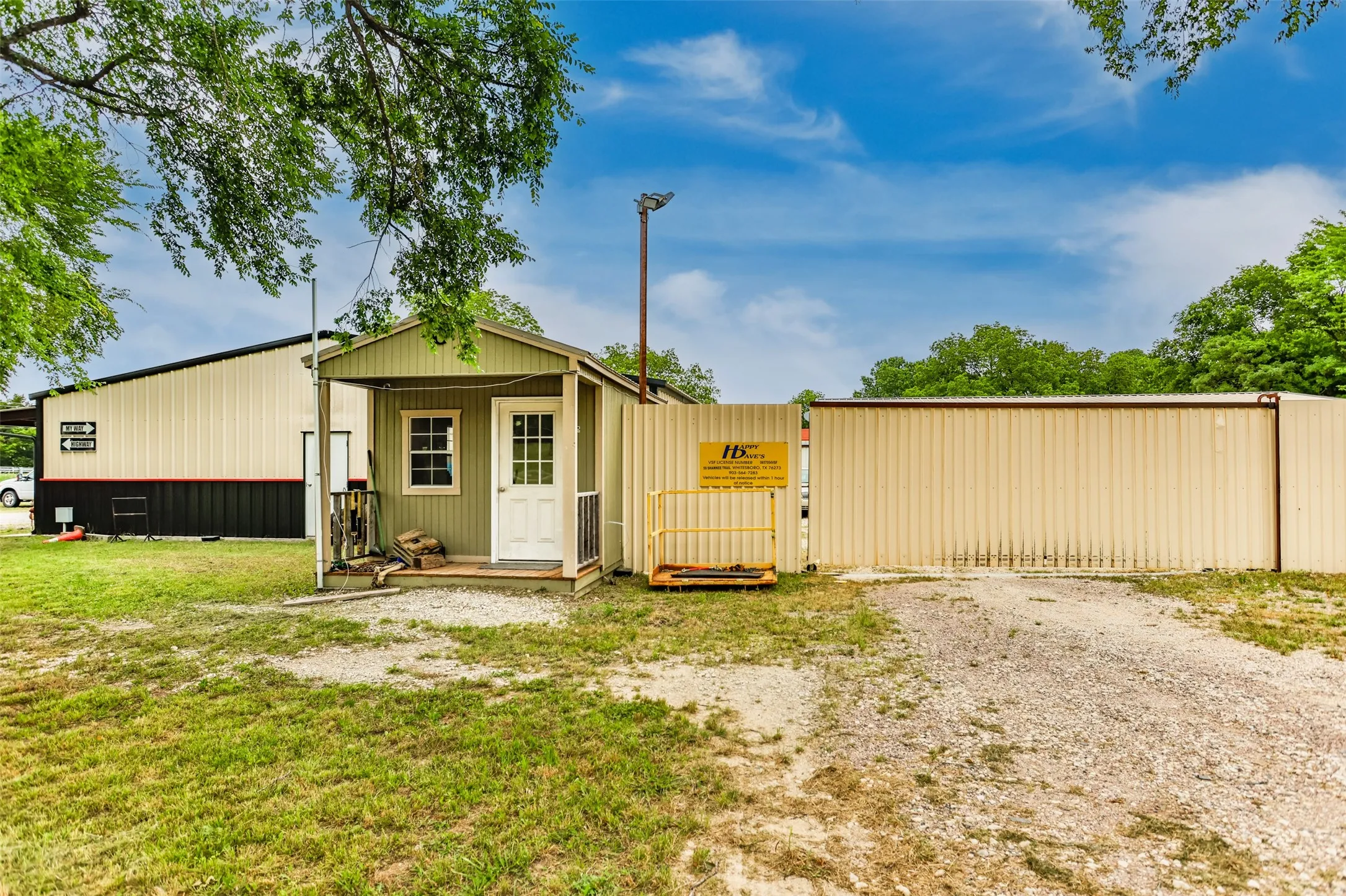Another office to impound yard