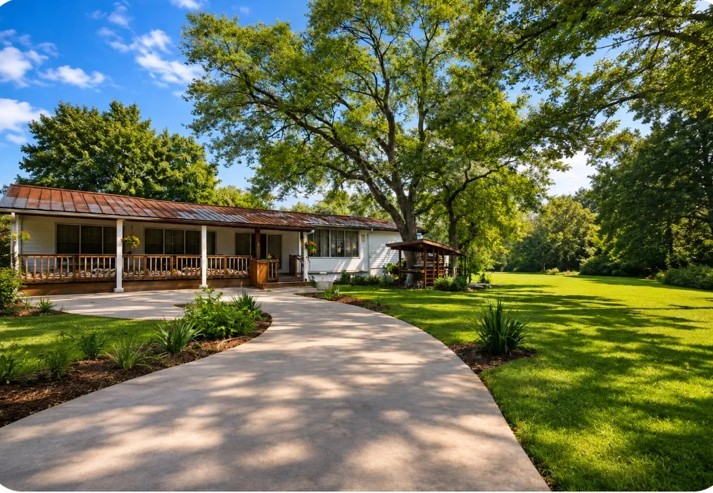 Mobile Home For Sale in Bosque County , 106 1733 CR Road, Clifton, Texas 76644, 2 Bedrooms, 2 Bathrooms, Garage spaces, 1,020 Sqft, built in 1979, Price $129,000, mls#21203799, Real Estate Agent in Clifton, Homes For Sale in Bosque county, Homes For Sale in Clifton, Realtor in Clifton Texas, Real Estate Brokerage Independent Realty Texas, Luminita Cordes Realtor