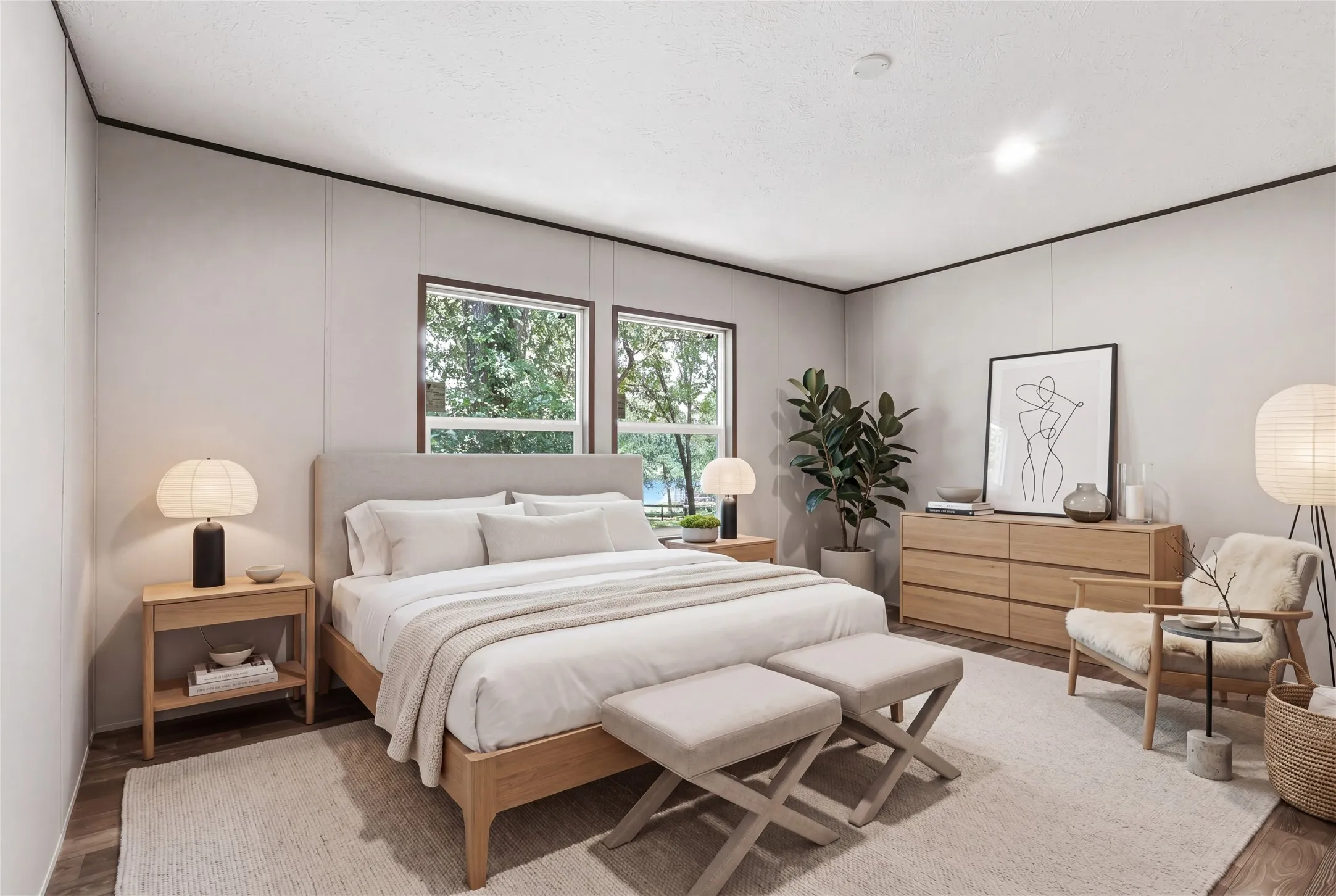 Image has been virtually staged to demonstrate possible decor options.