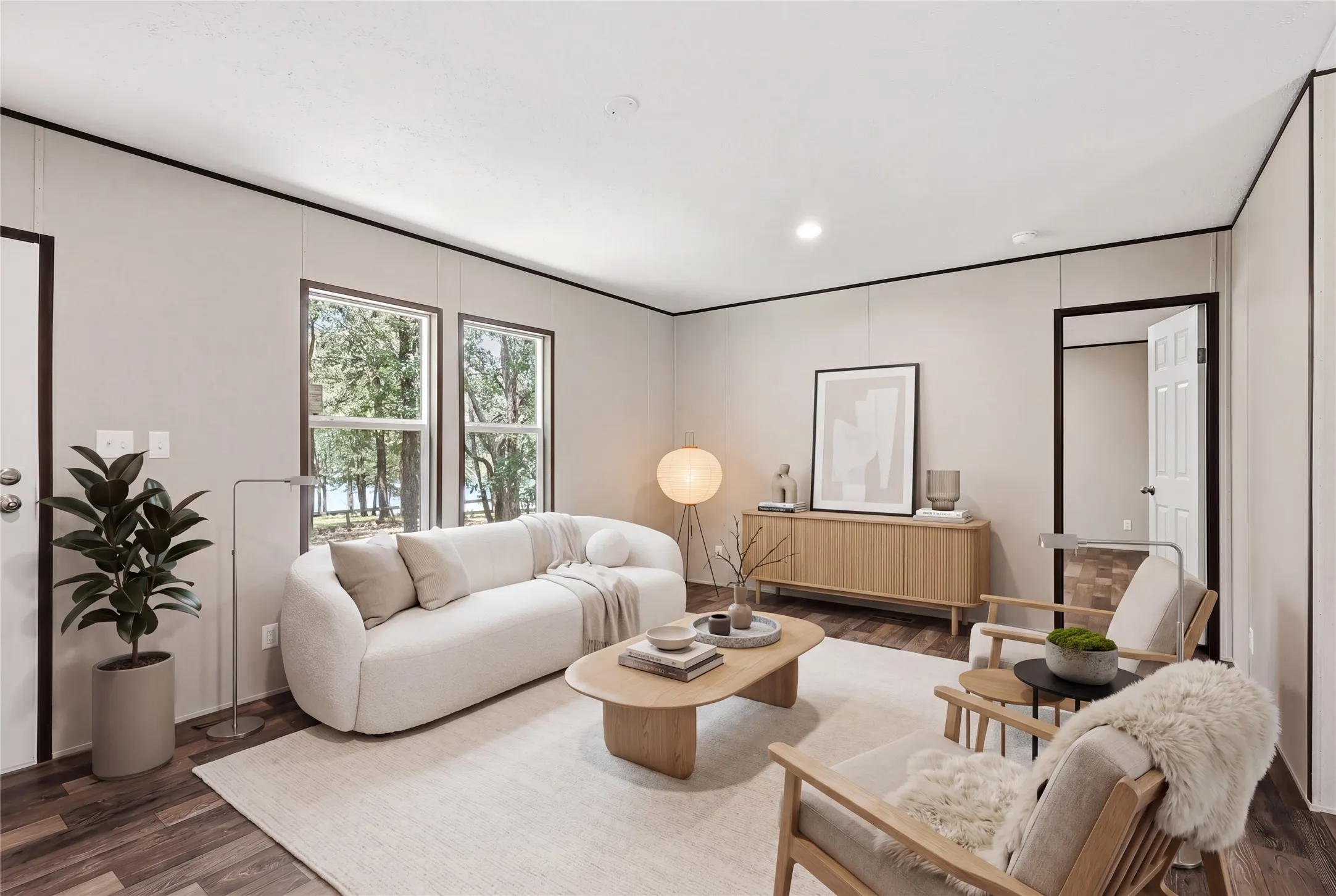 Image has been virtually staged to demonstrate possible decor options.