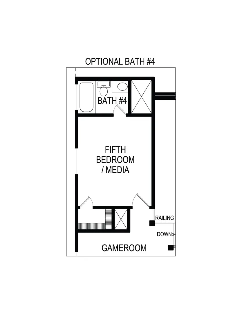 Caroline 2F Floor Plan Option