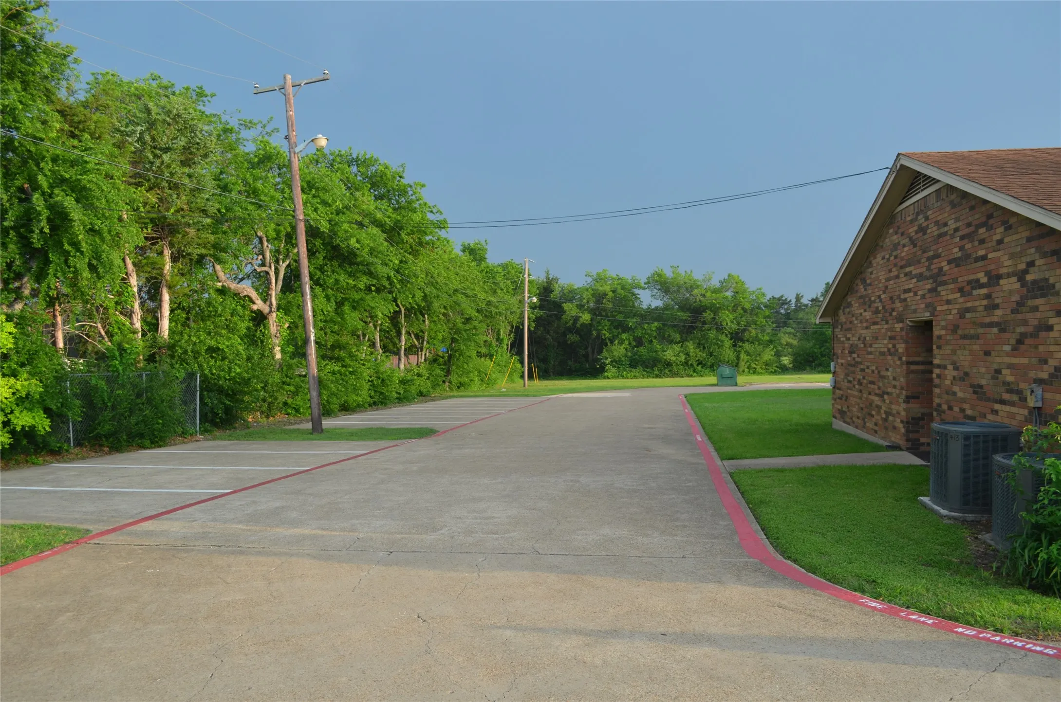 Back Driveway school