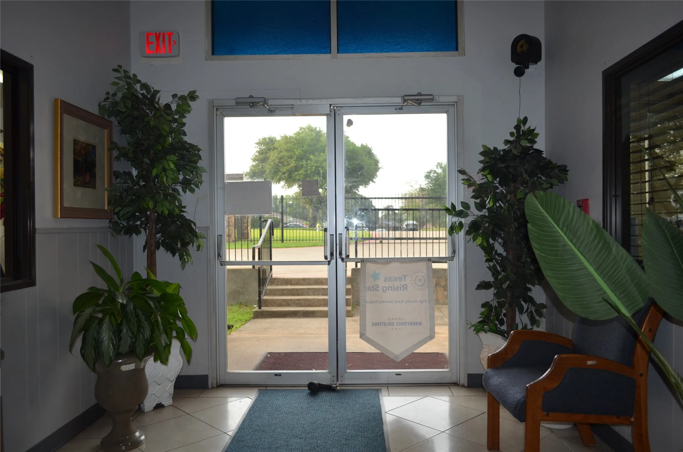 Front area